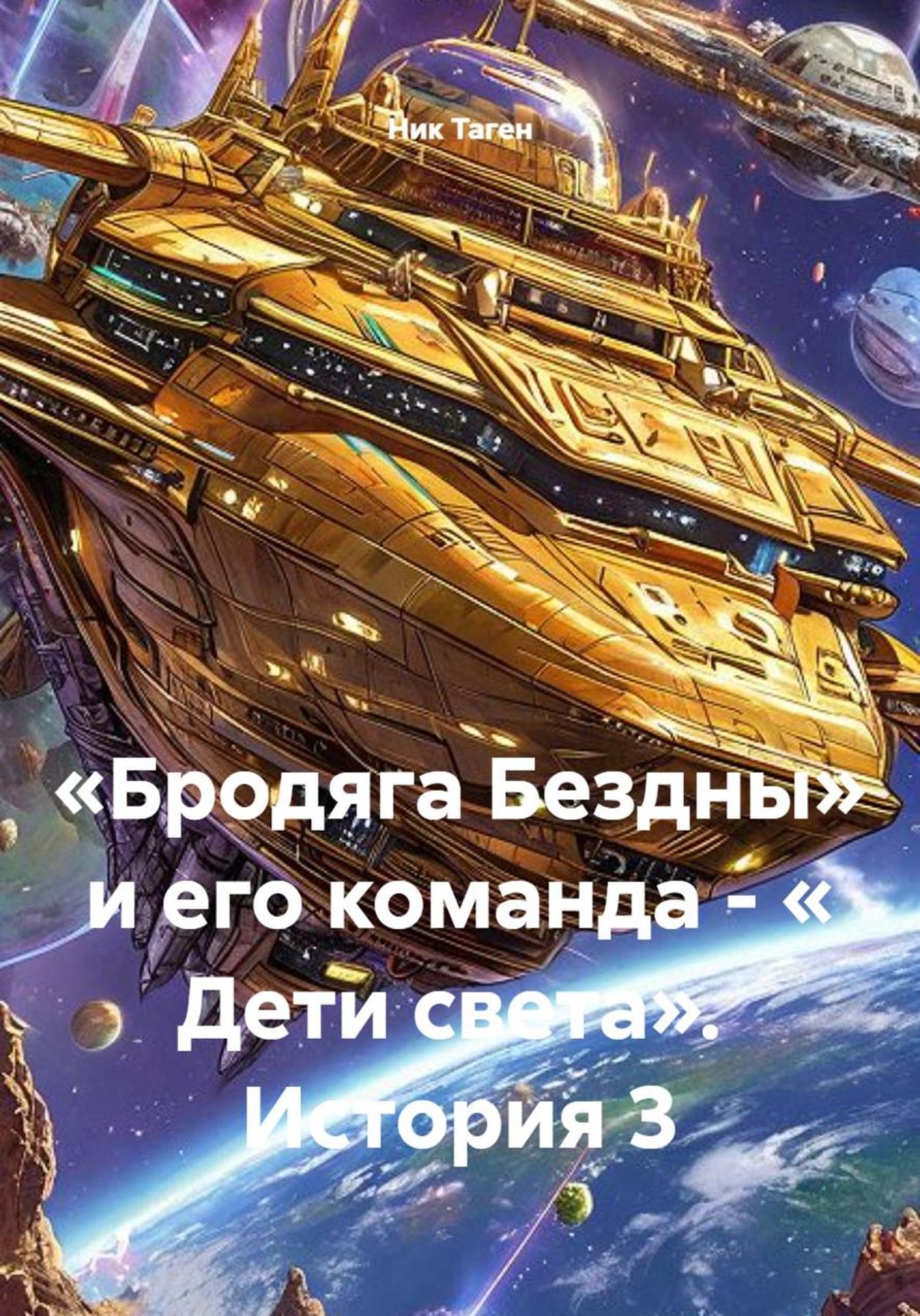 Обложка книги ««Бродяга Бездны» и его команда - « Дети света». История 3»