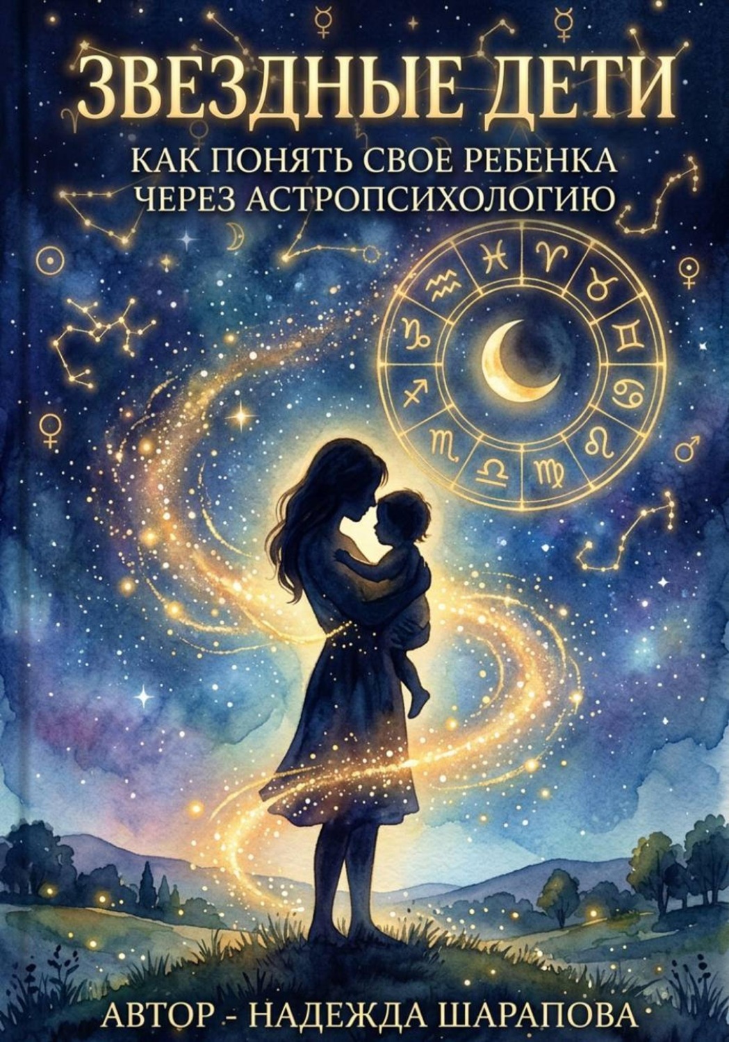 Обложка книги «ЗВЕЗДНЫЕ ДЕТИ. КАК ПОНЯТЬ СВОЕ РЕБЕНКА ЧЕРЕЗ АСТРОПСИХОЛОГИЮ»