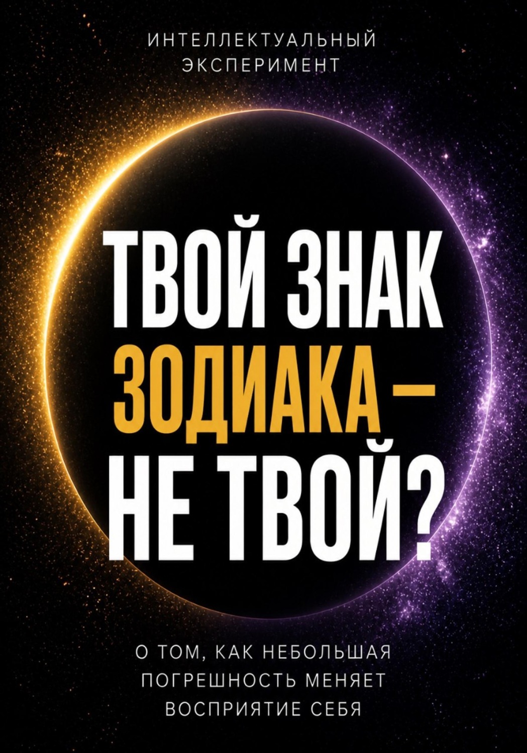 Обложка книги «ТВОЙ ЗНАК ЗОДИАКА — НЕ ТВОЙ?»