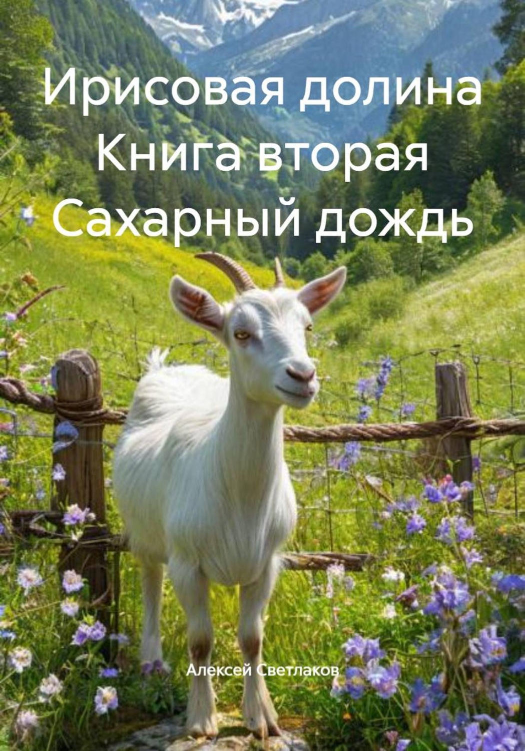 Обложка книги «Ирисовая долина Книга вторая Сахарный дождь»