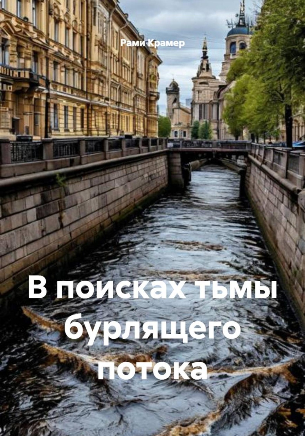 Обложка книги «В поисках тьмы бурлящего потока»