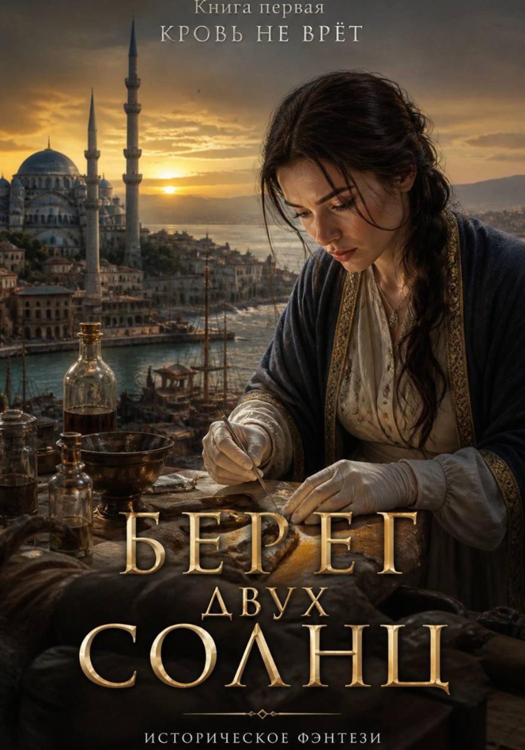 Обложка книги «Берег двух солнц - кровь не врет»