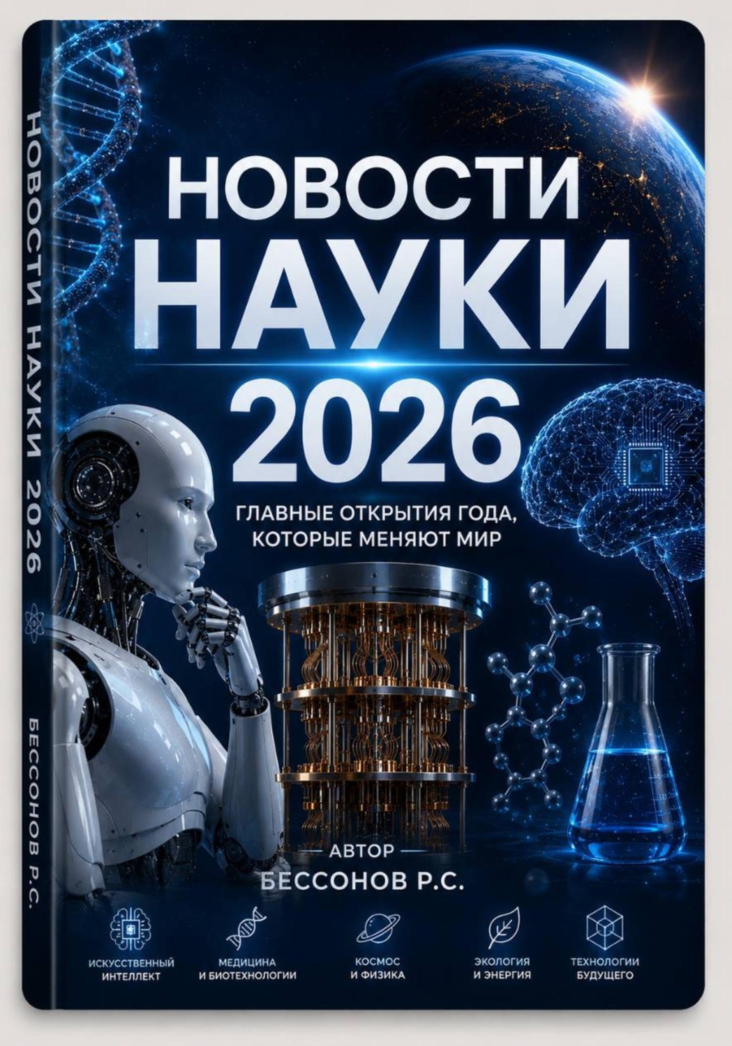 Обложка книги «Новости науки 2026»