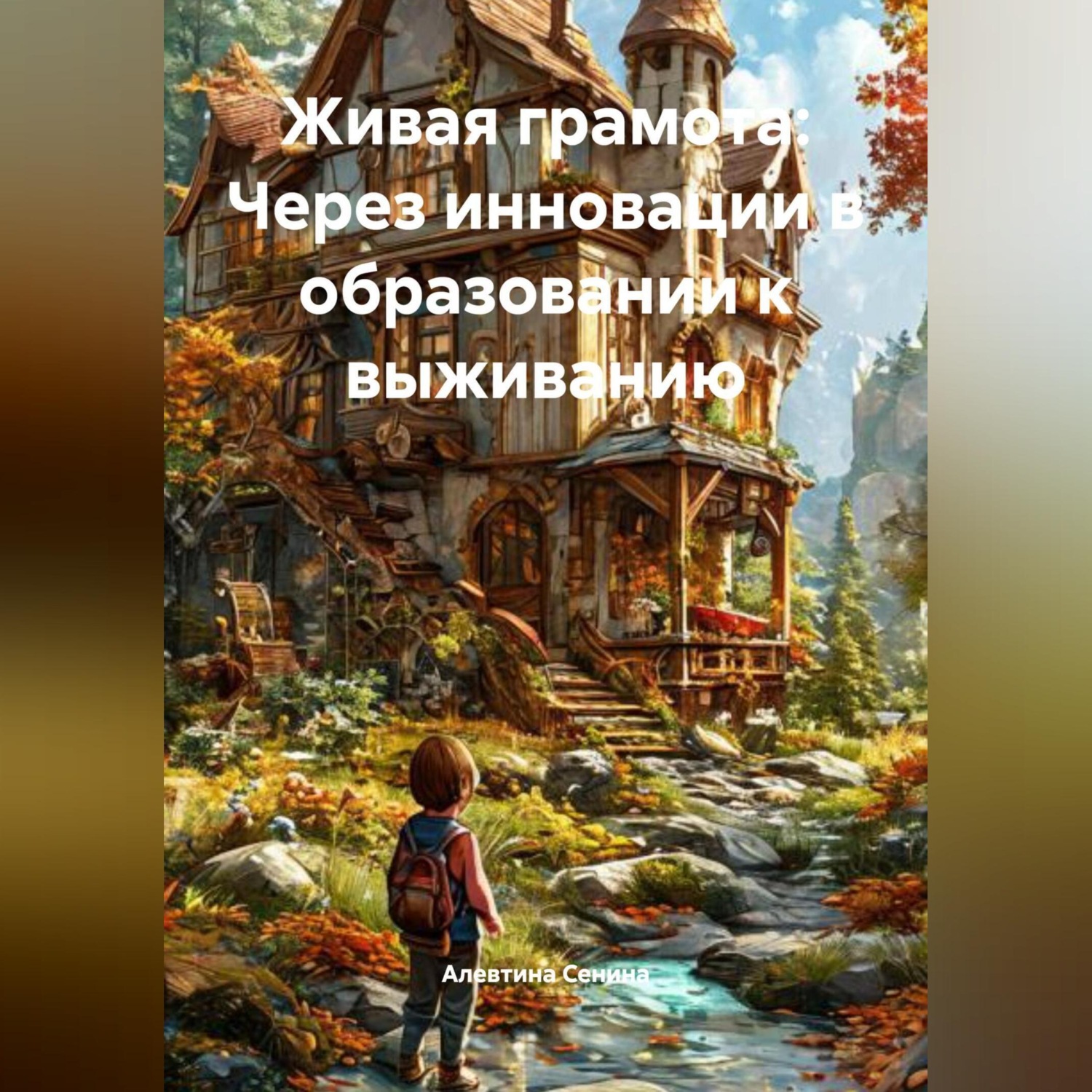 Обложка книги «Живая грамота: Через инновации в образовании к выживанию»