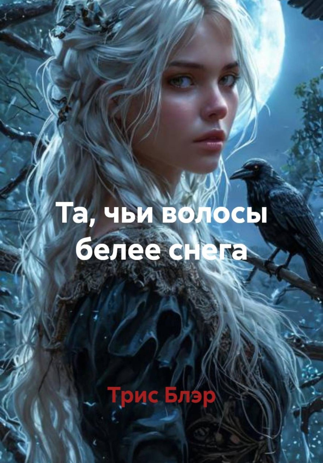 Обложка книги «Та, чьи волосы белее снега»