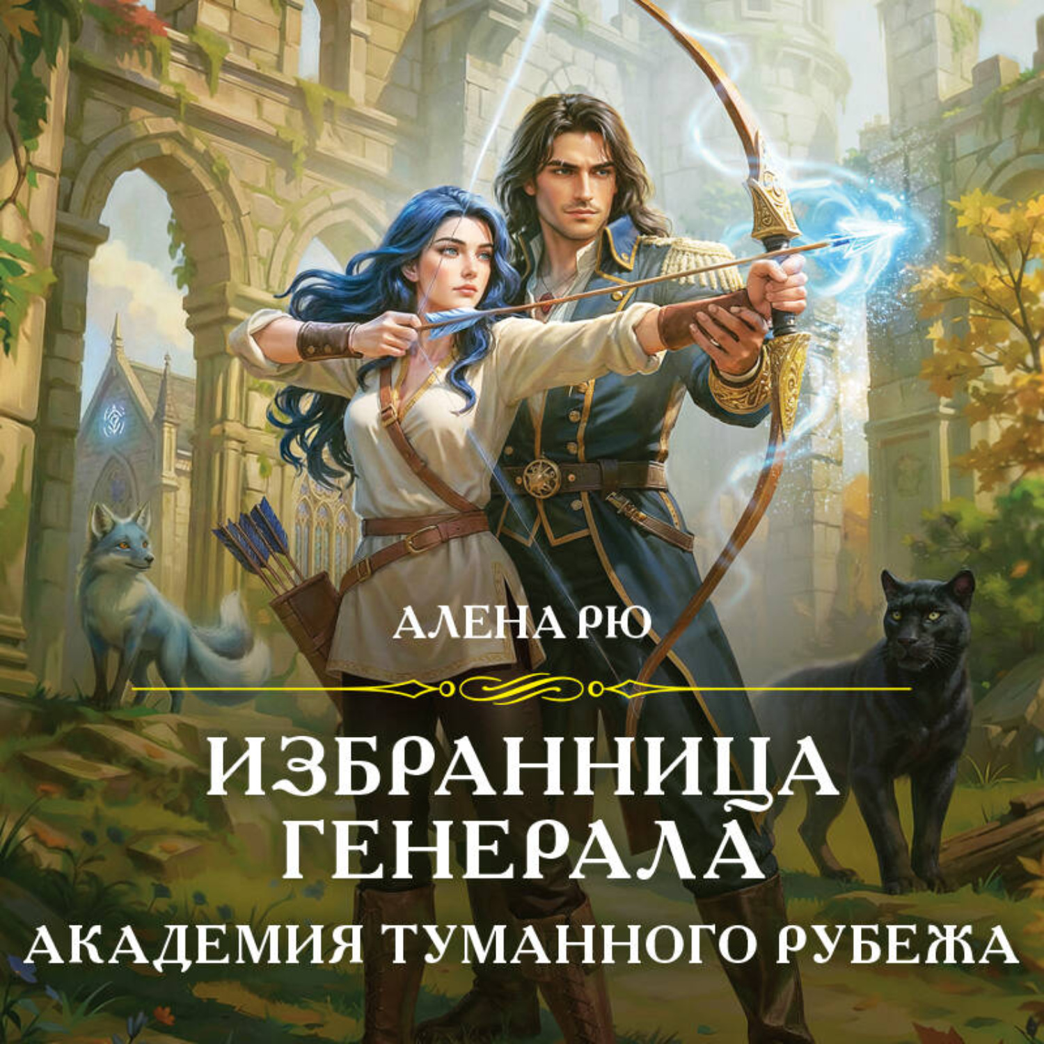 Обложка книги «Избранница генерала. Академия туманного рубежа»