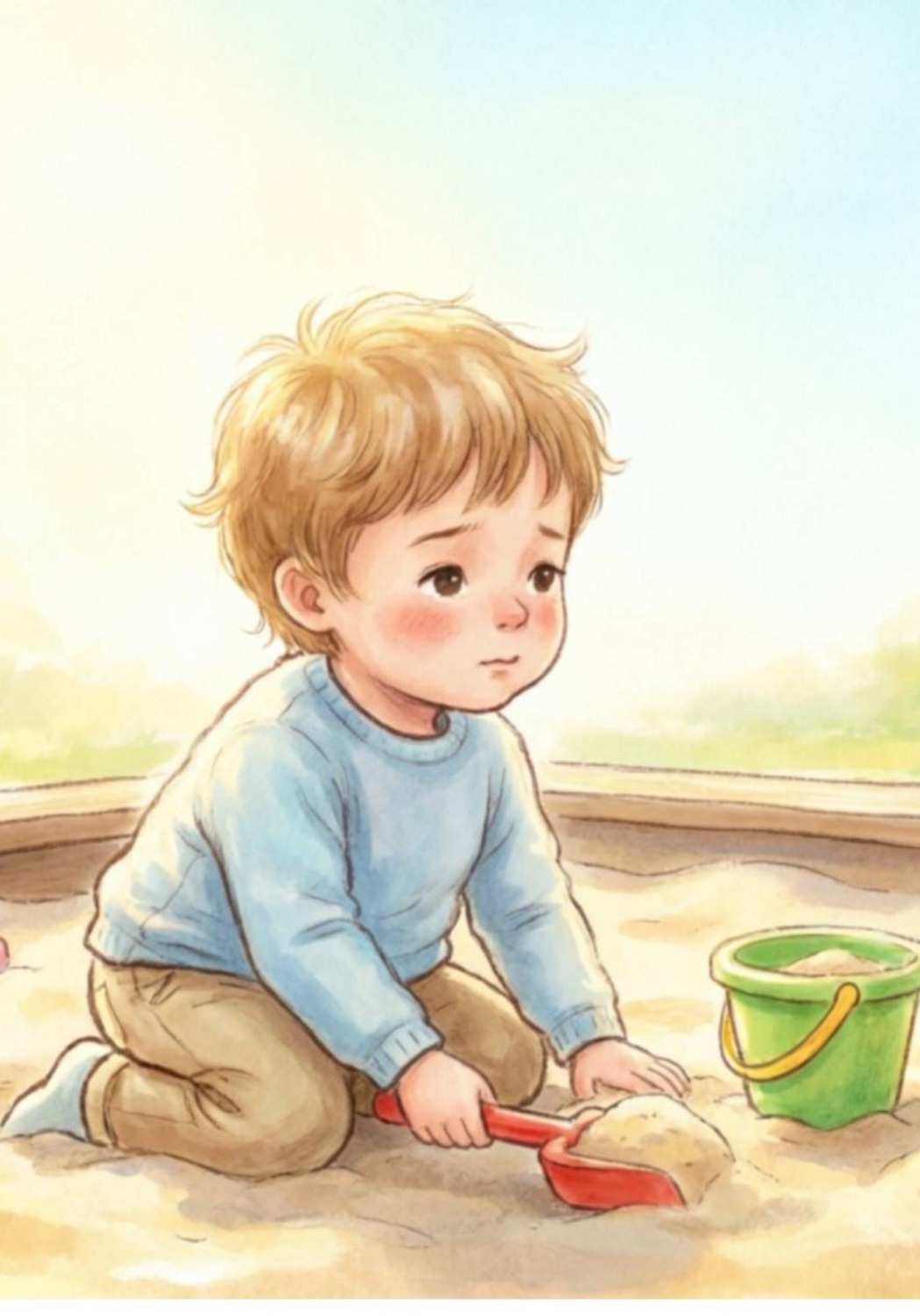 Обложка книги «Самый маленький в песочнице»