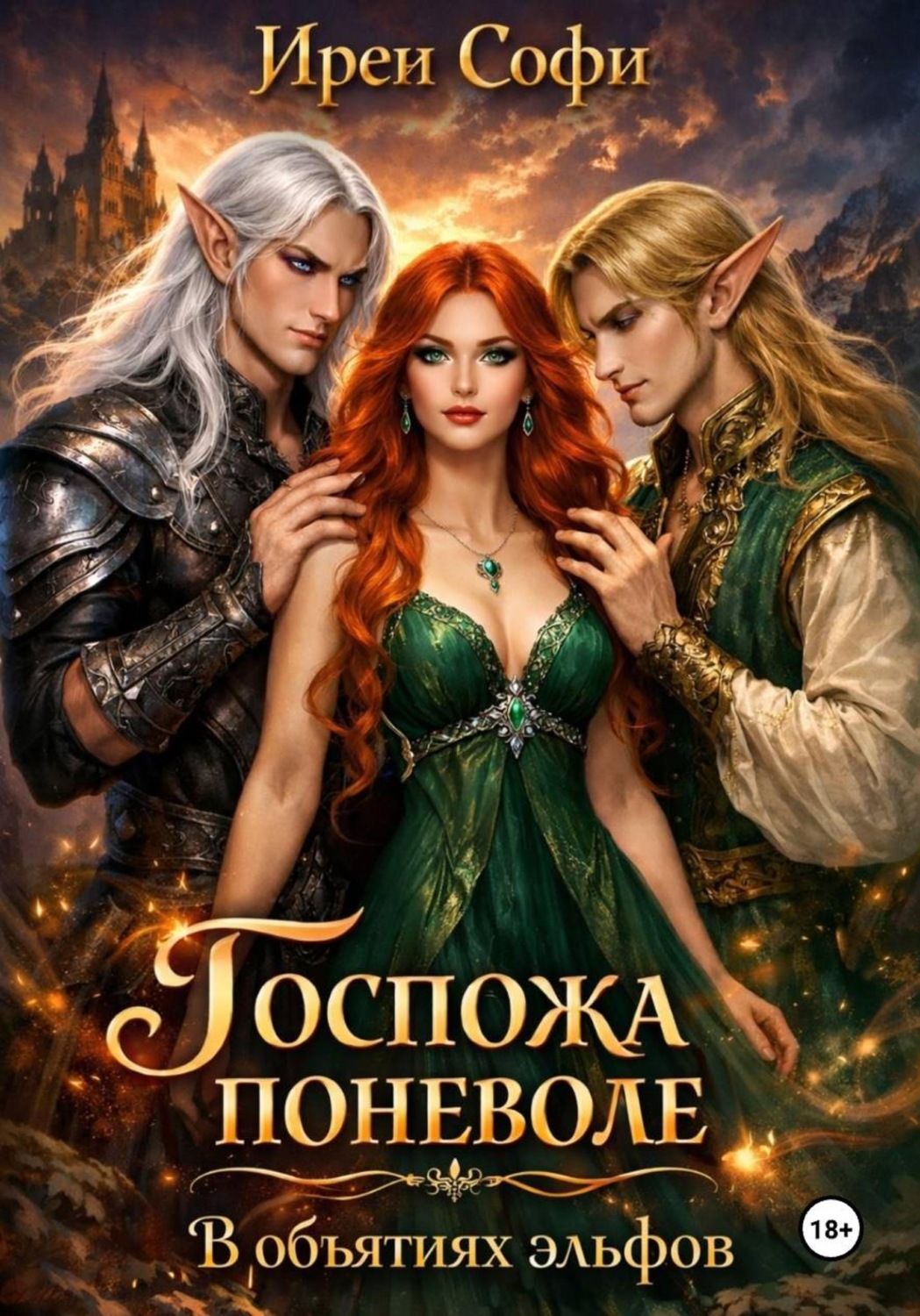 Обложка книги «Госпожа поневоле. В объятиях эльфов.»