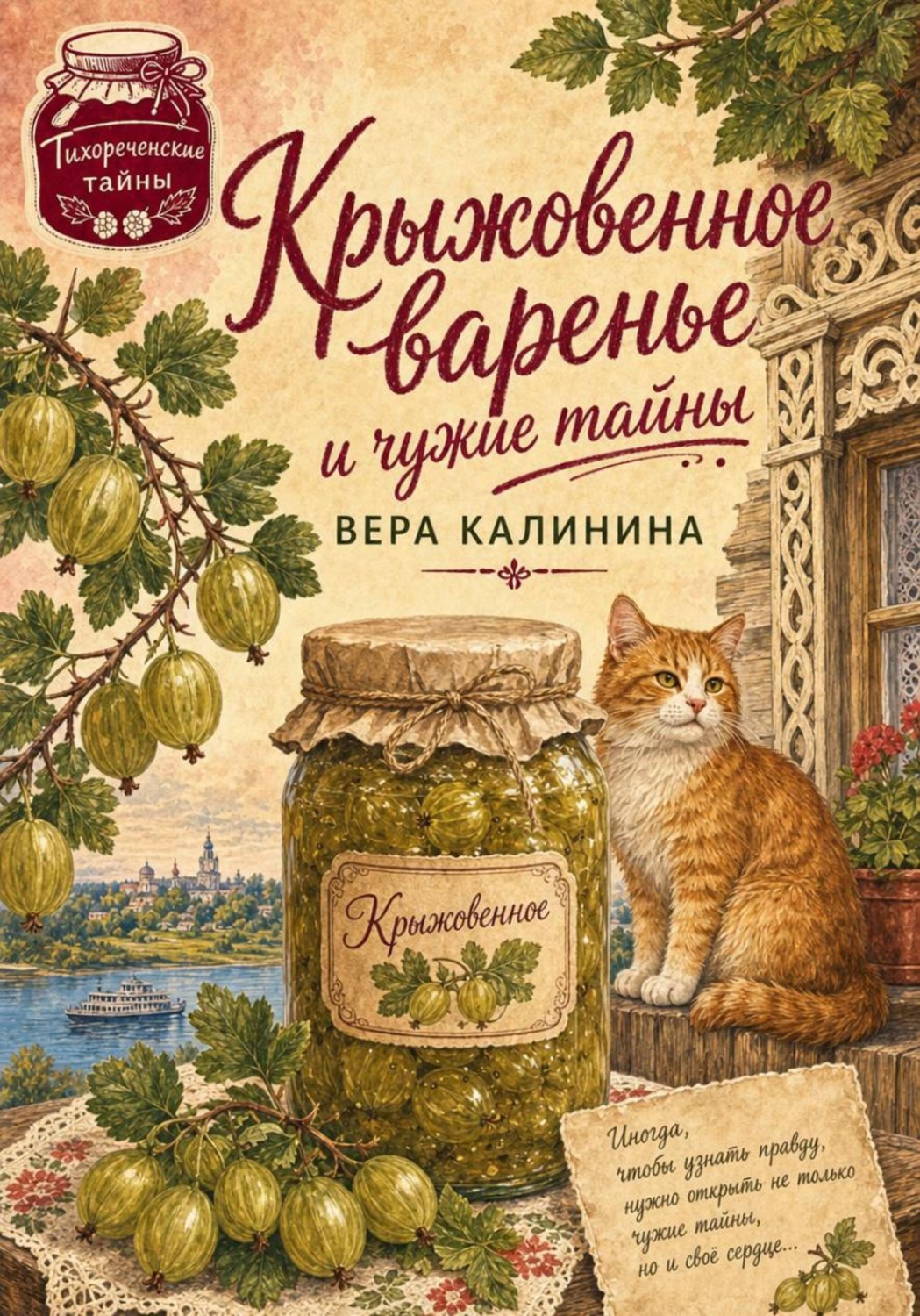 Обложка книги «Крыжовенное варенье и чужие тайны»