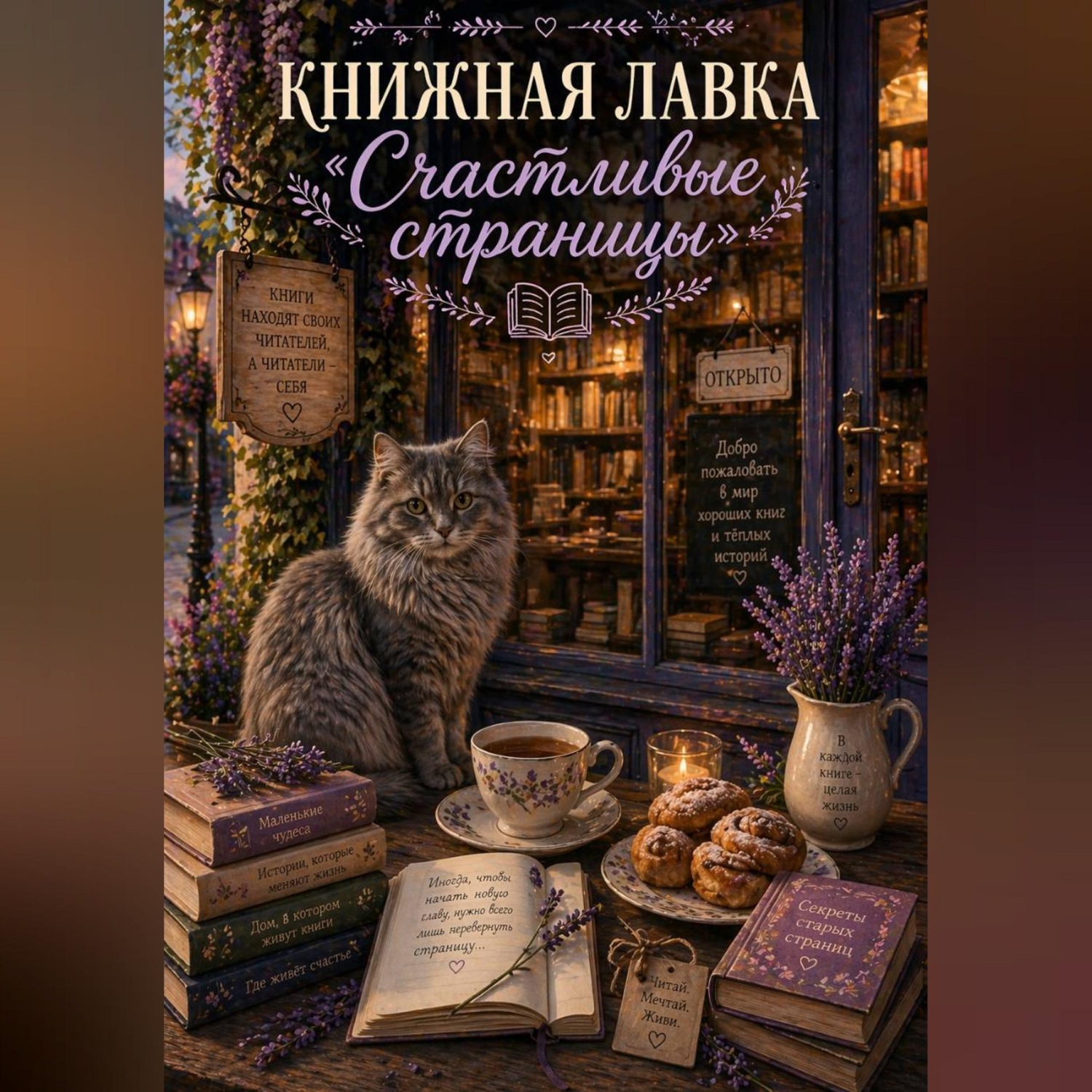Обложка книги «Книжная лавка «Счастливые страницы»»