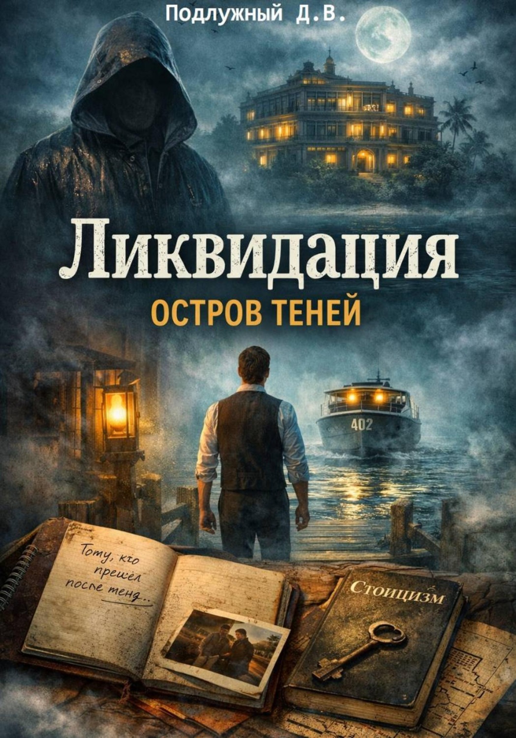 Обложка книги «Ликвидация: Остров теней»