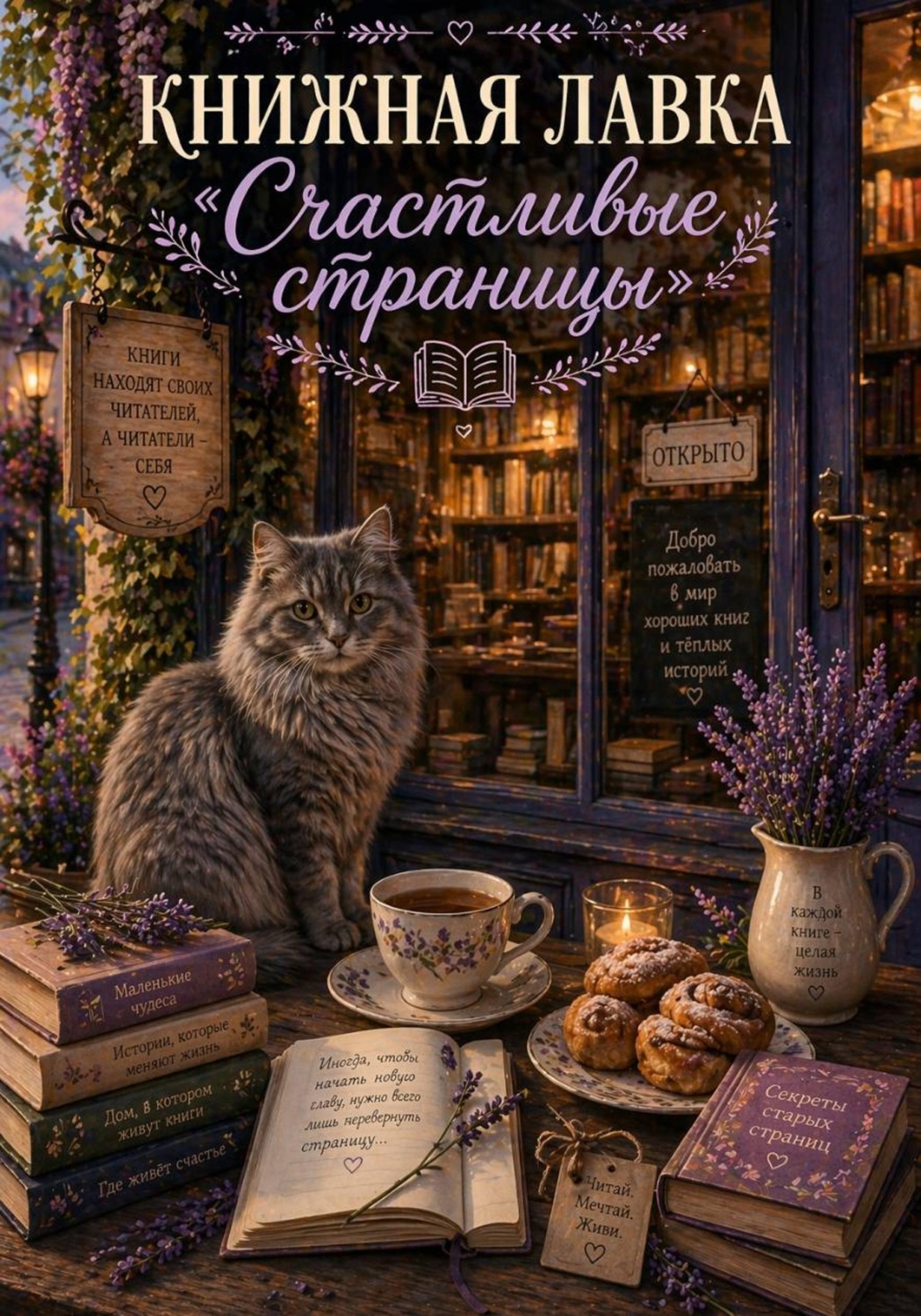 Обложка книги «Книжная лавка «Счастливые страницы»»