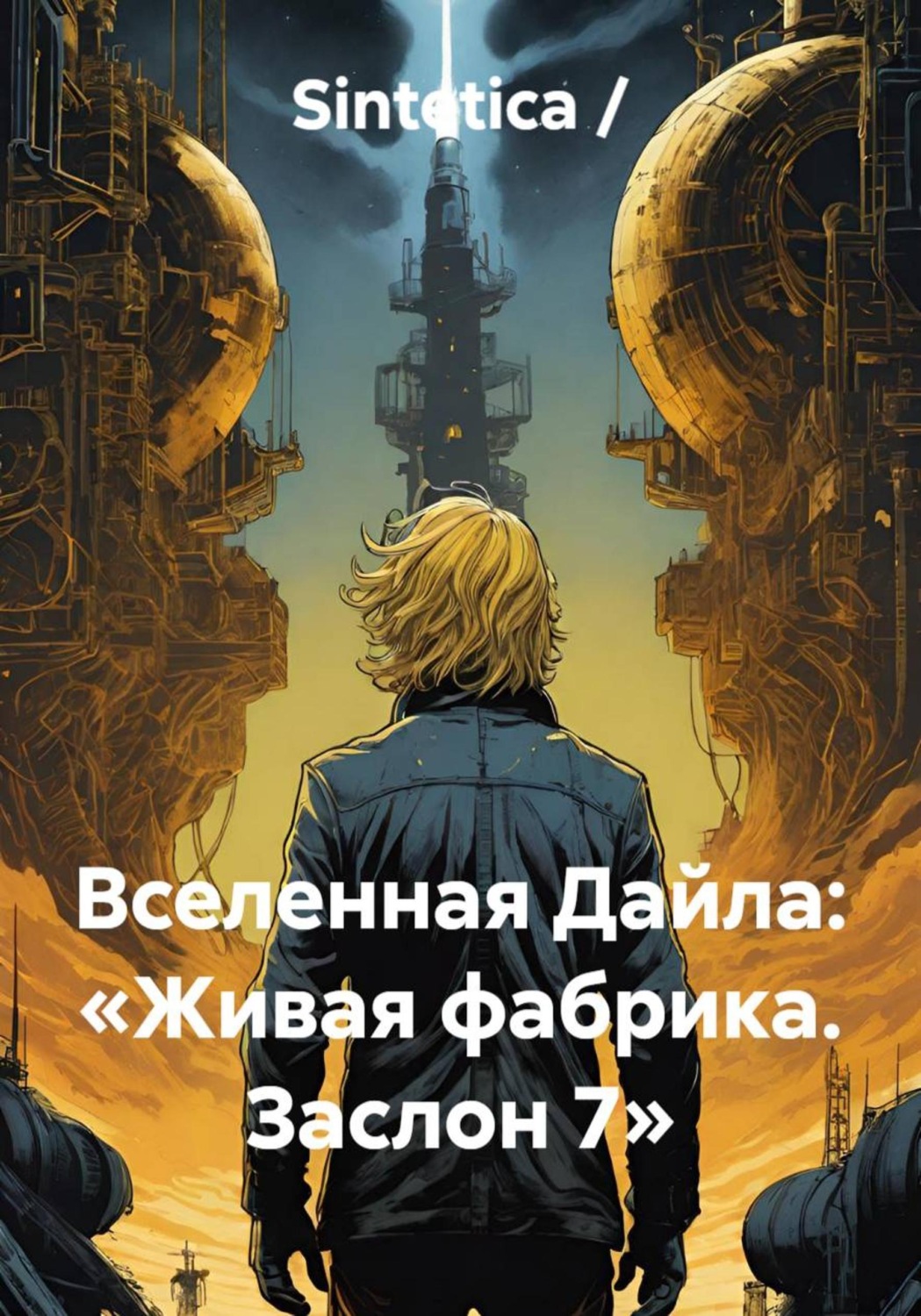 Обложка книги «Вселенная Дайла. Живая фабрика. Заслон 7»