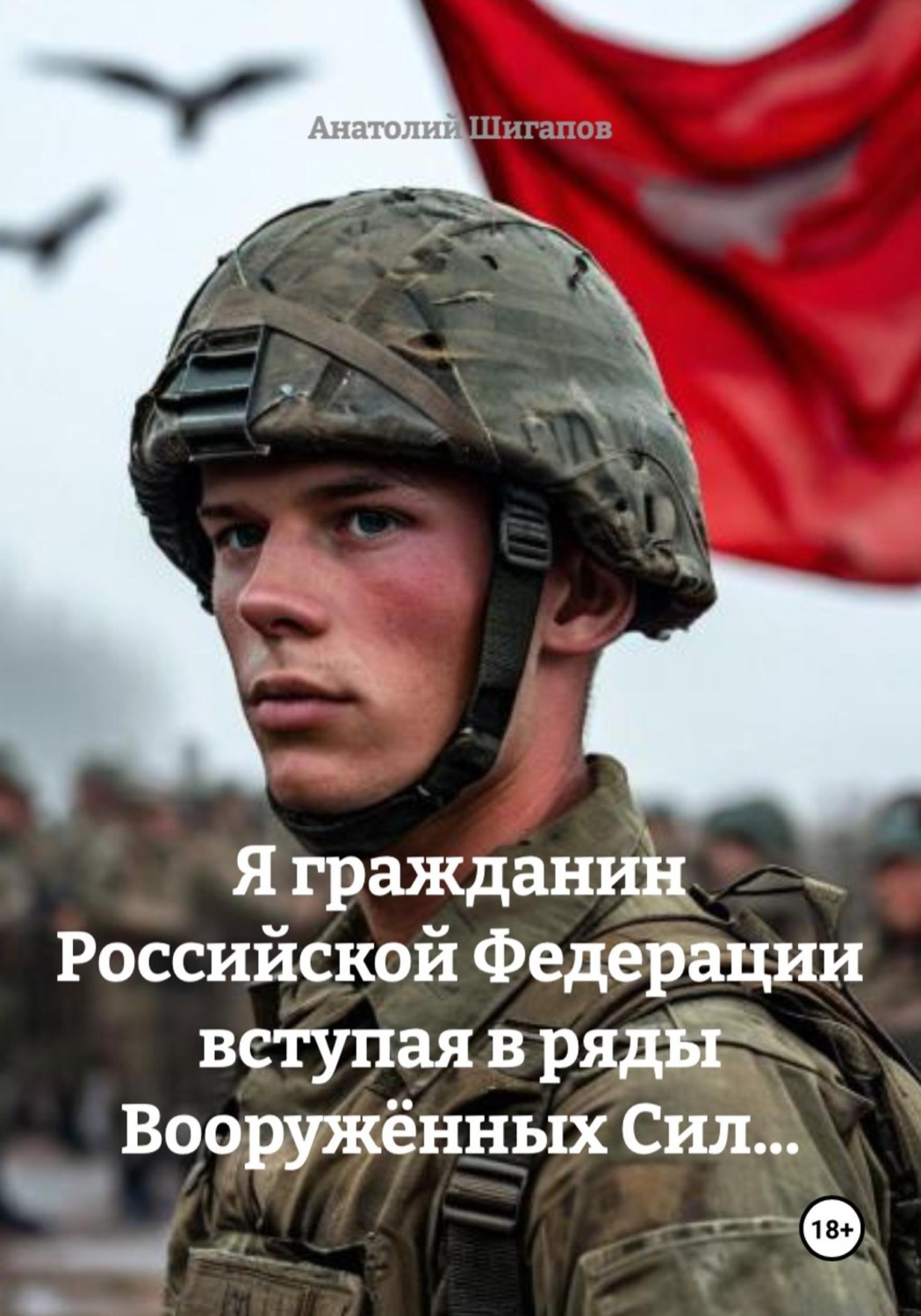 Обложка книги «Я гражданин Российской Федерации вступая в ряды Вооружённых Сил...»