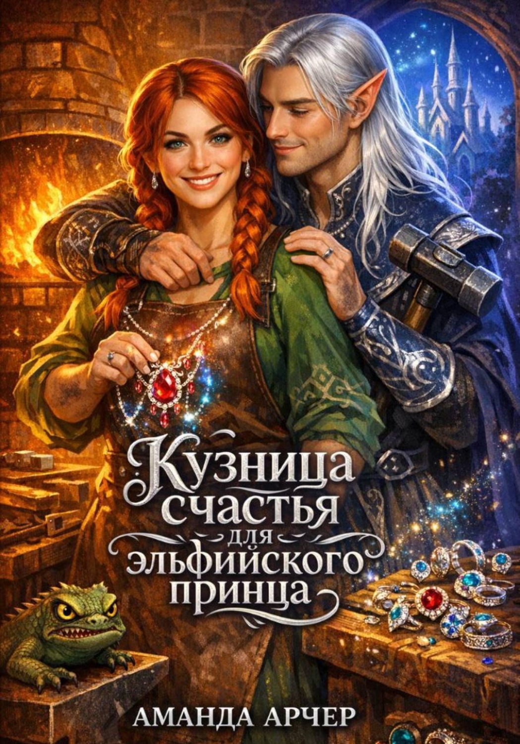 Обложка книги «Кузница счастья для эльфийского принца»