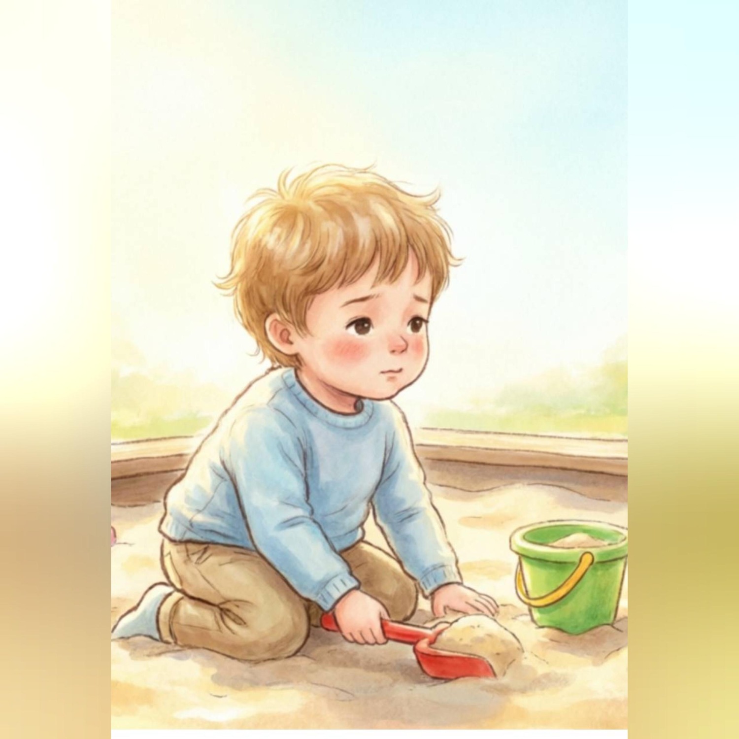 Обложка книги «Самый маленький в песочнице»