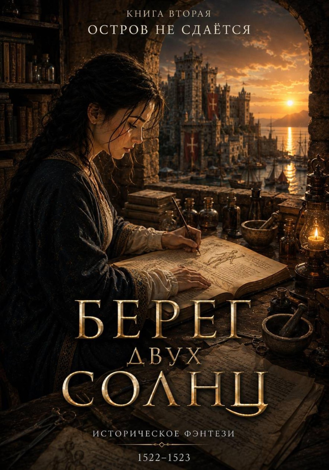 Обложка книги «Берег двух Солнц. Остров не сдается»