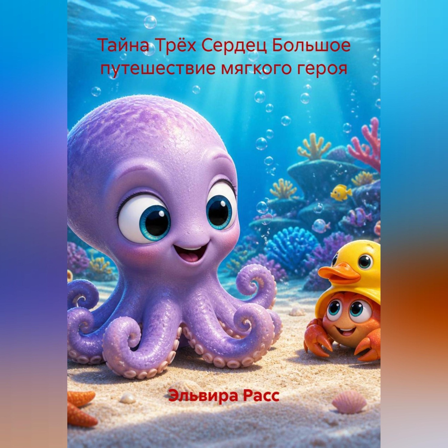 Обложка книги «Тайна Трёх Сердец Большое путешествие мягкого героя»