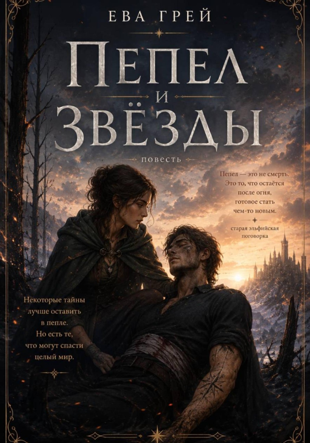 Обложка книги «Пепел и звёзды»