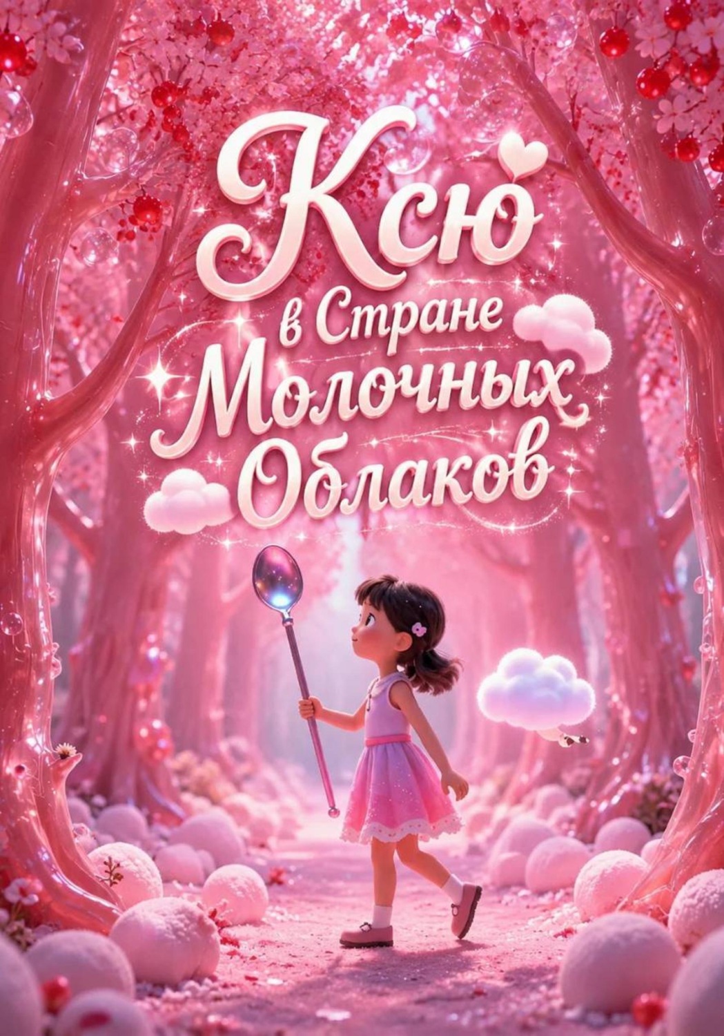 Обложка книги «Ксю в Стране Молочных Облаков»