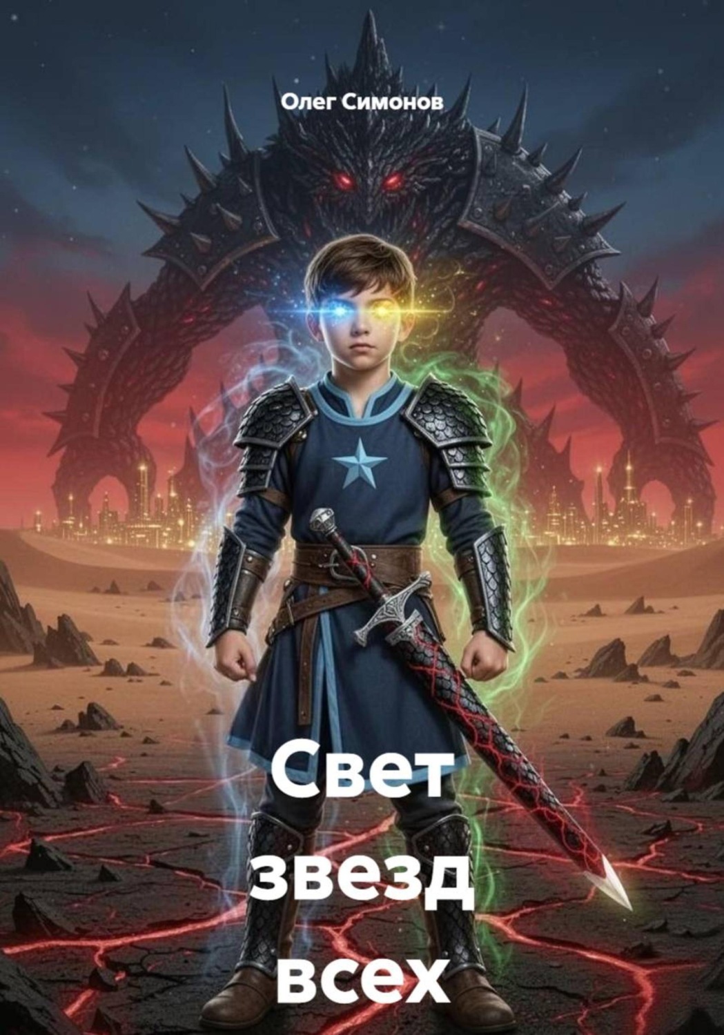 Обложка книги «Свет звезд всех вселенных»