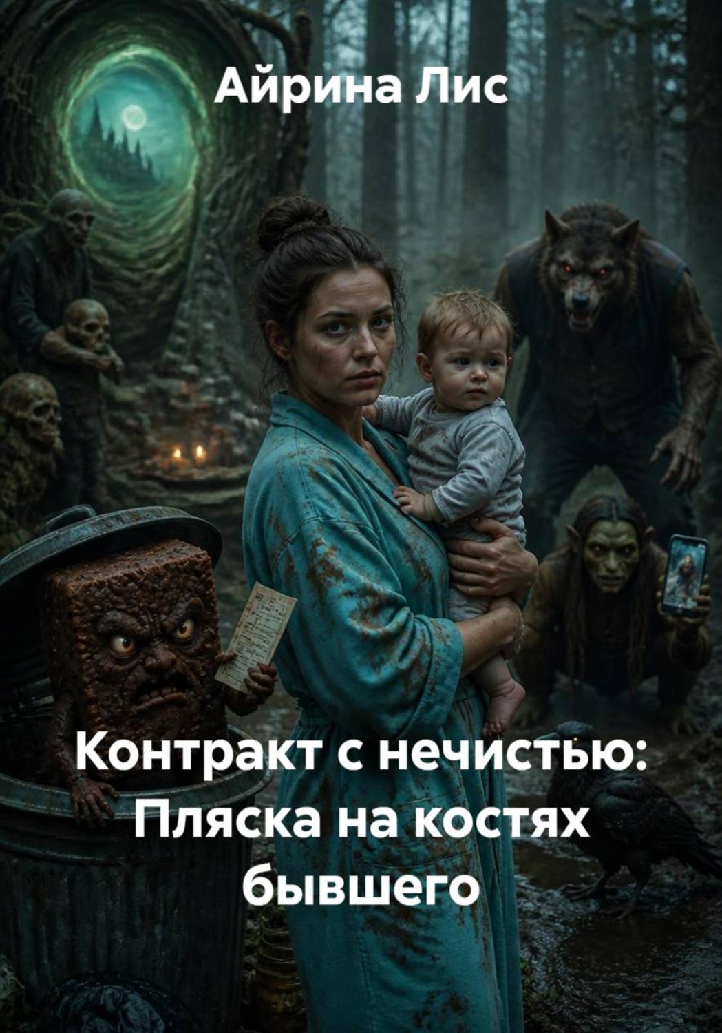 Обложка книги «Контракт с нечистью: Пляска на костях бывшего»