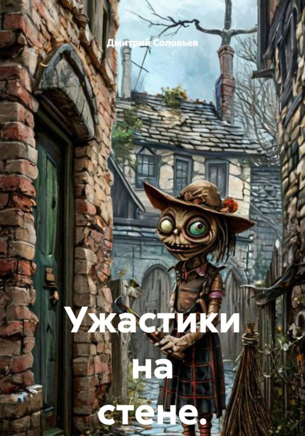 Обложка книги «Ужастики на стене»