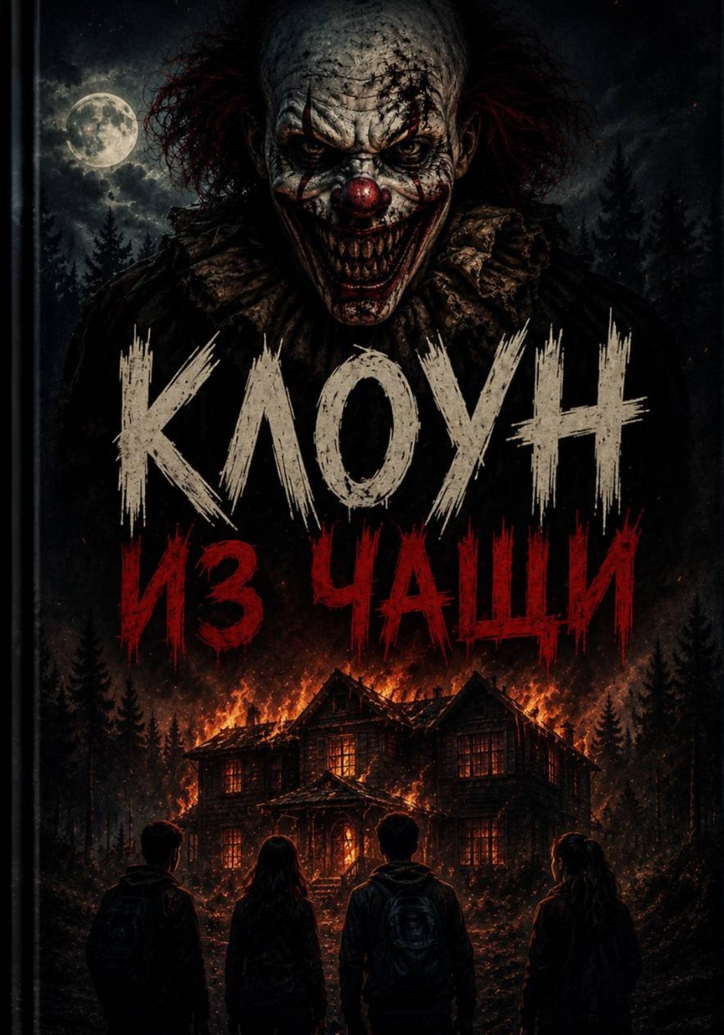 Обложка книги «Клоун из чащи. Последний сеанс»