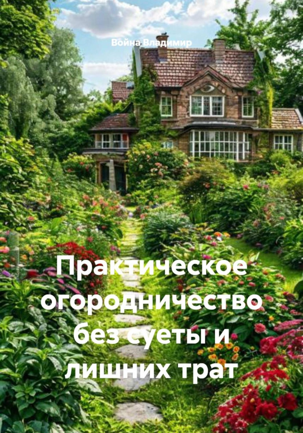 Обложка книги «Практическое огородничество без суеты и лишних трат»
