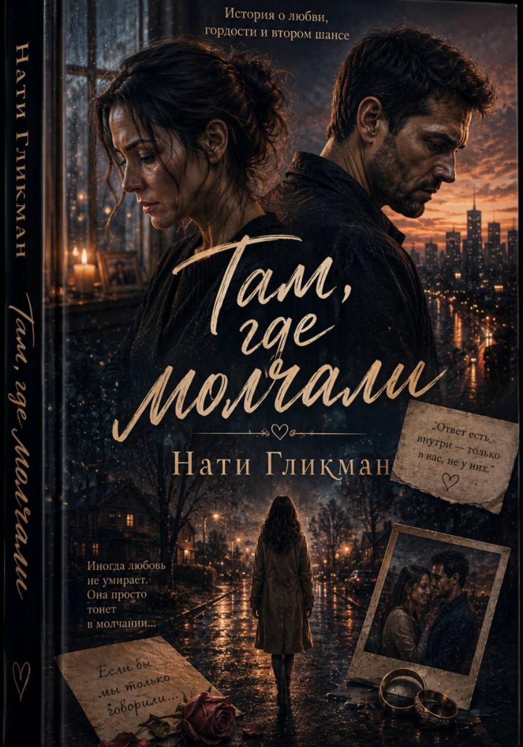 Обложка книги «Там, где молчали»