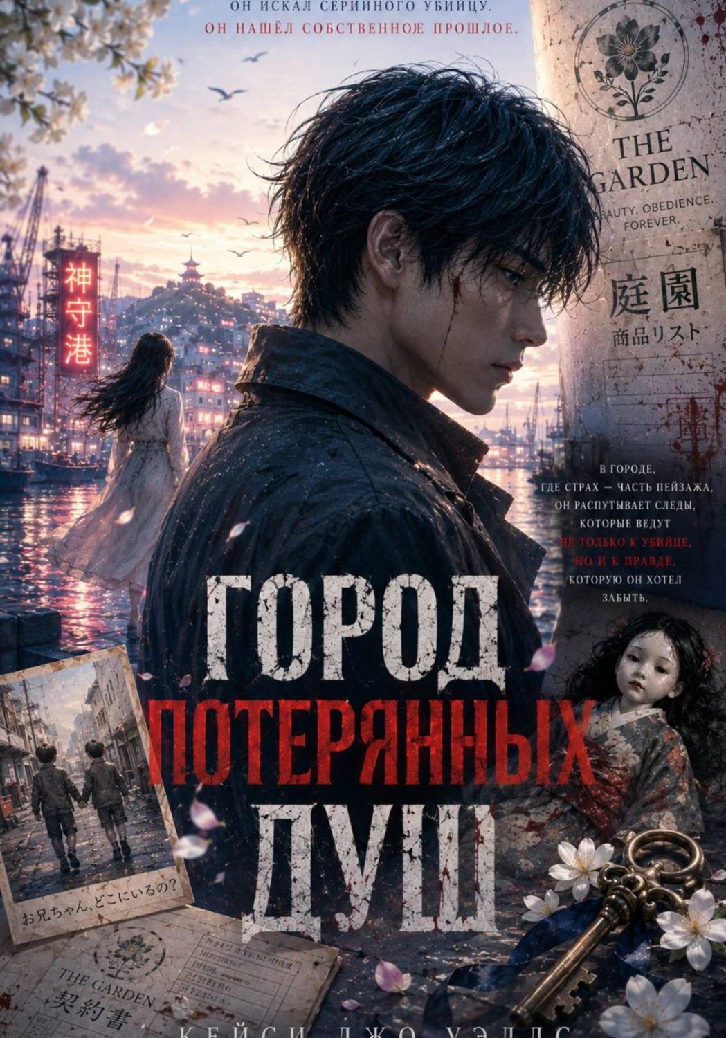 Обложка книги «Канмори.Город потерянных душ»