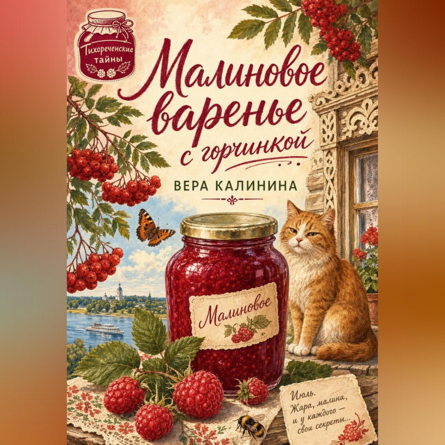 Обложка книги «Малиновое варенье с горчинкой»