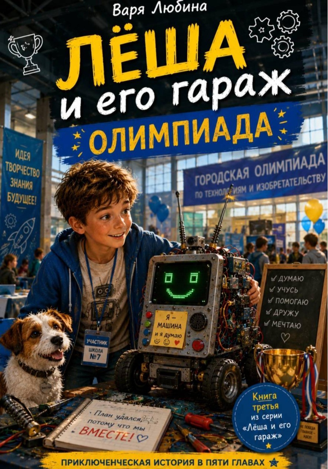 Обложка книги «Лёша и его гараж: Олимпиада»