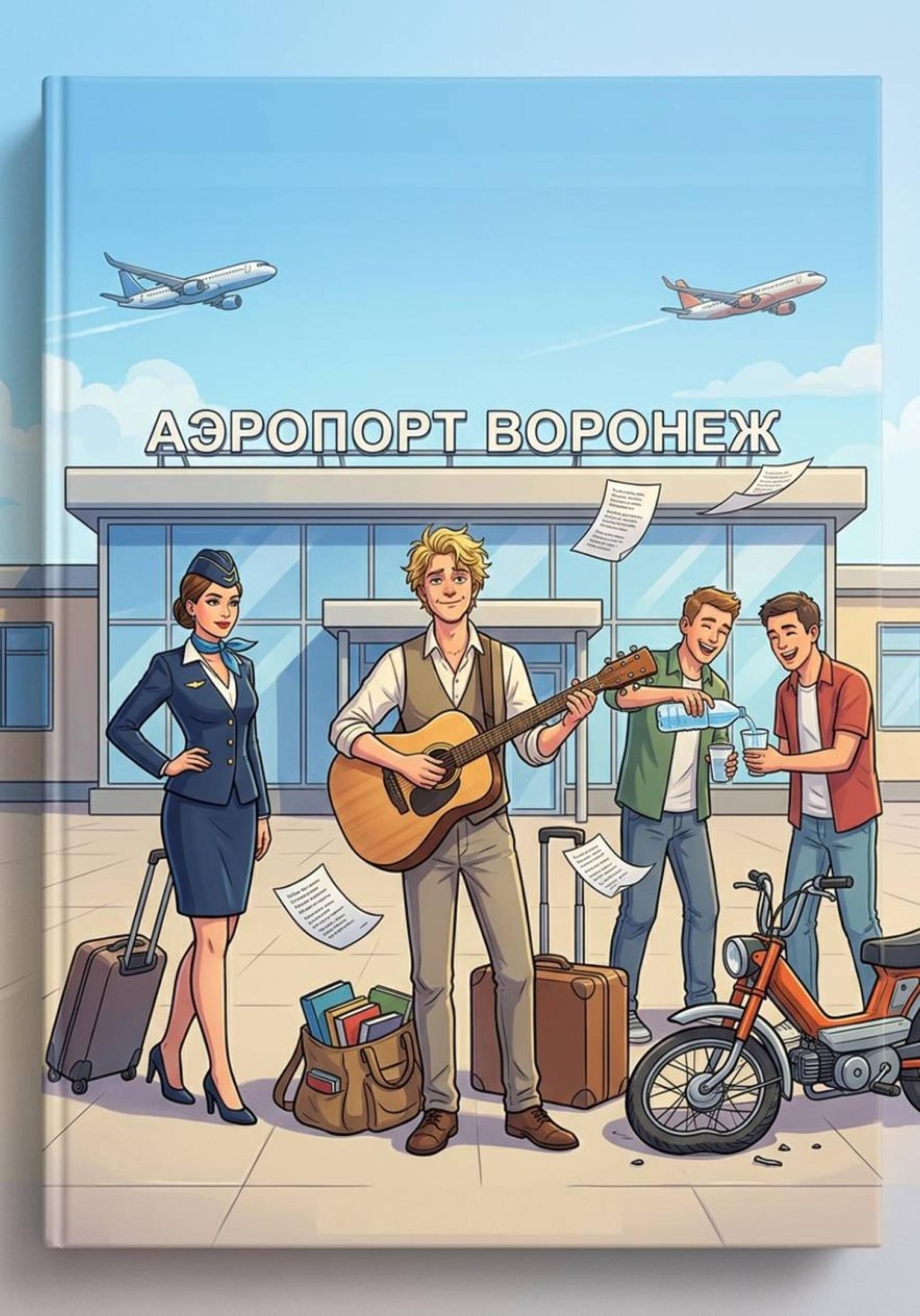 Обложка книги «Кому самолёты, а кому любовь»