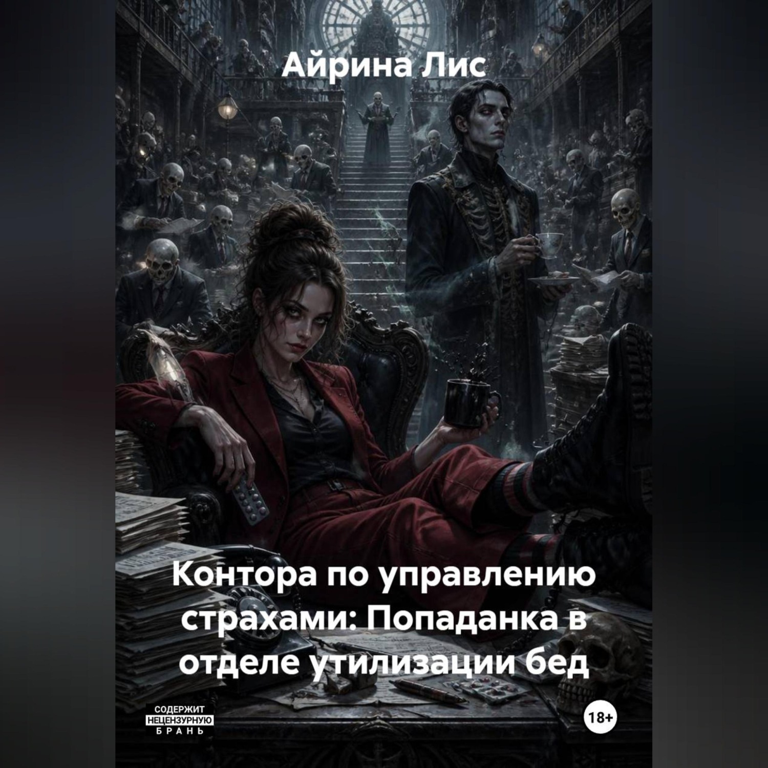 Обложка книги «Контора по управлению страхами: Попаданка в отделе утилизации бед»