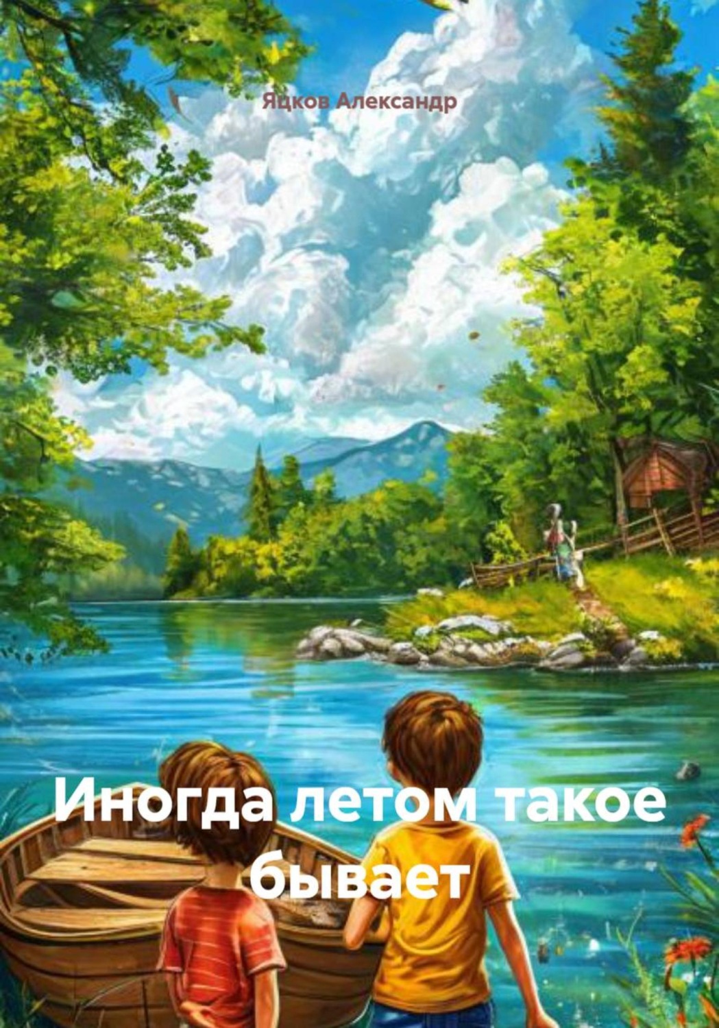 Обложка книги «Иногда летом такое бывает»