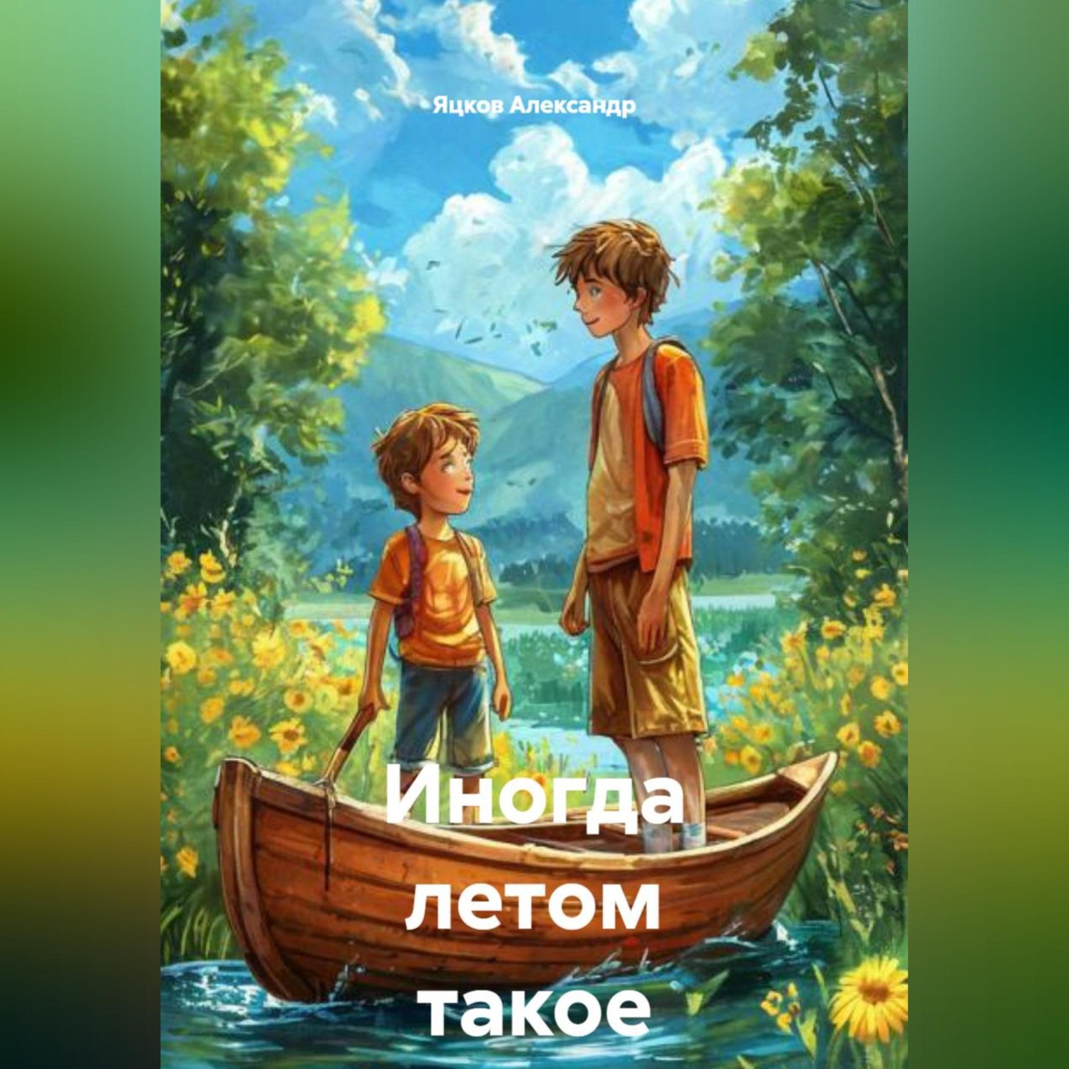 Обложка книги «Иногда летом такое бывает»