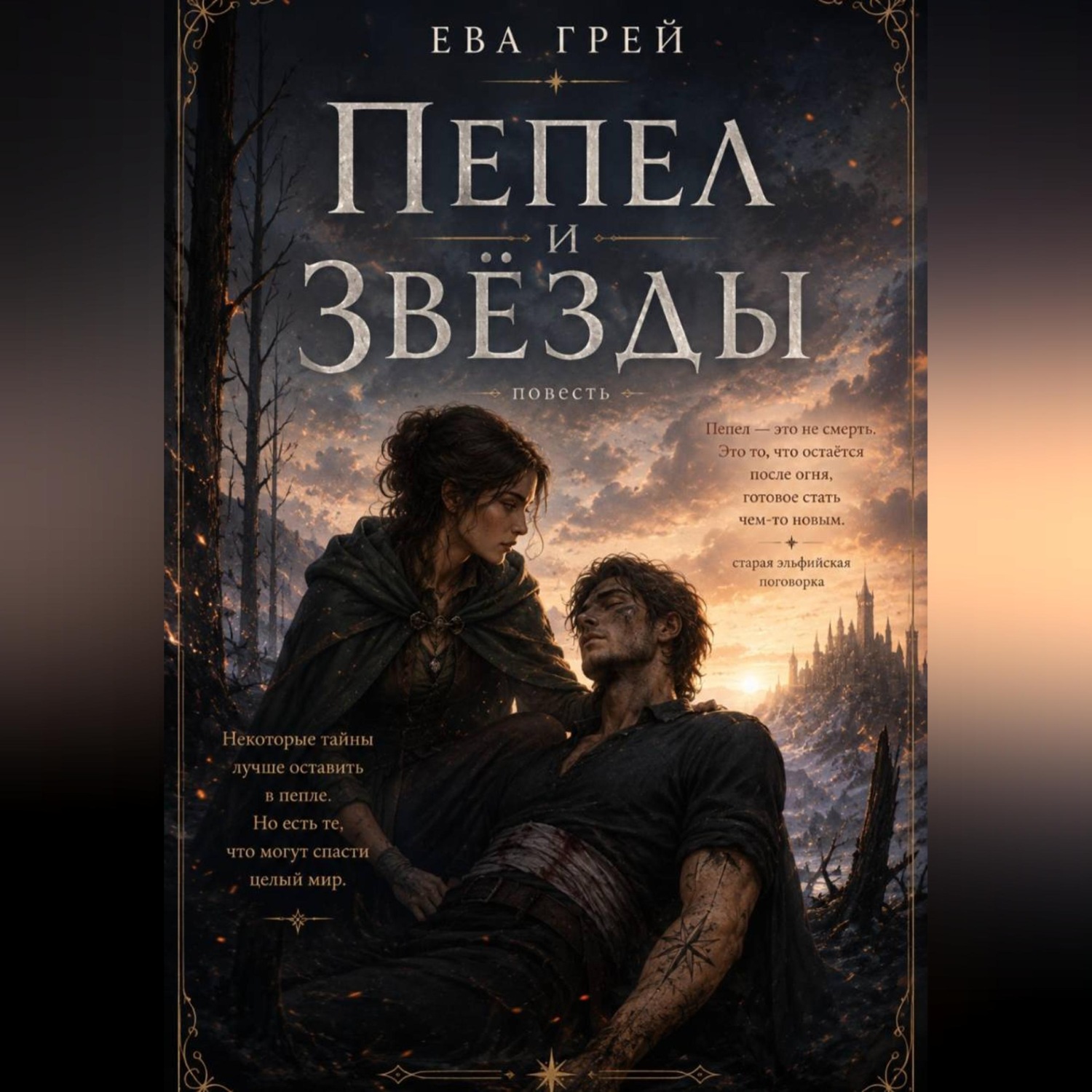 Обложка книги «Пепел и звёзды»