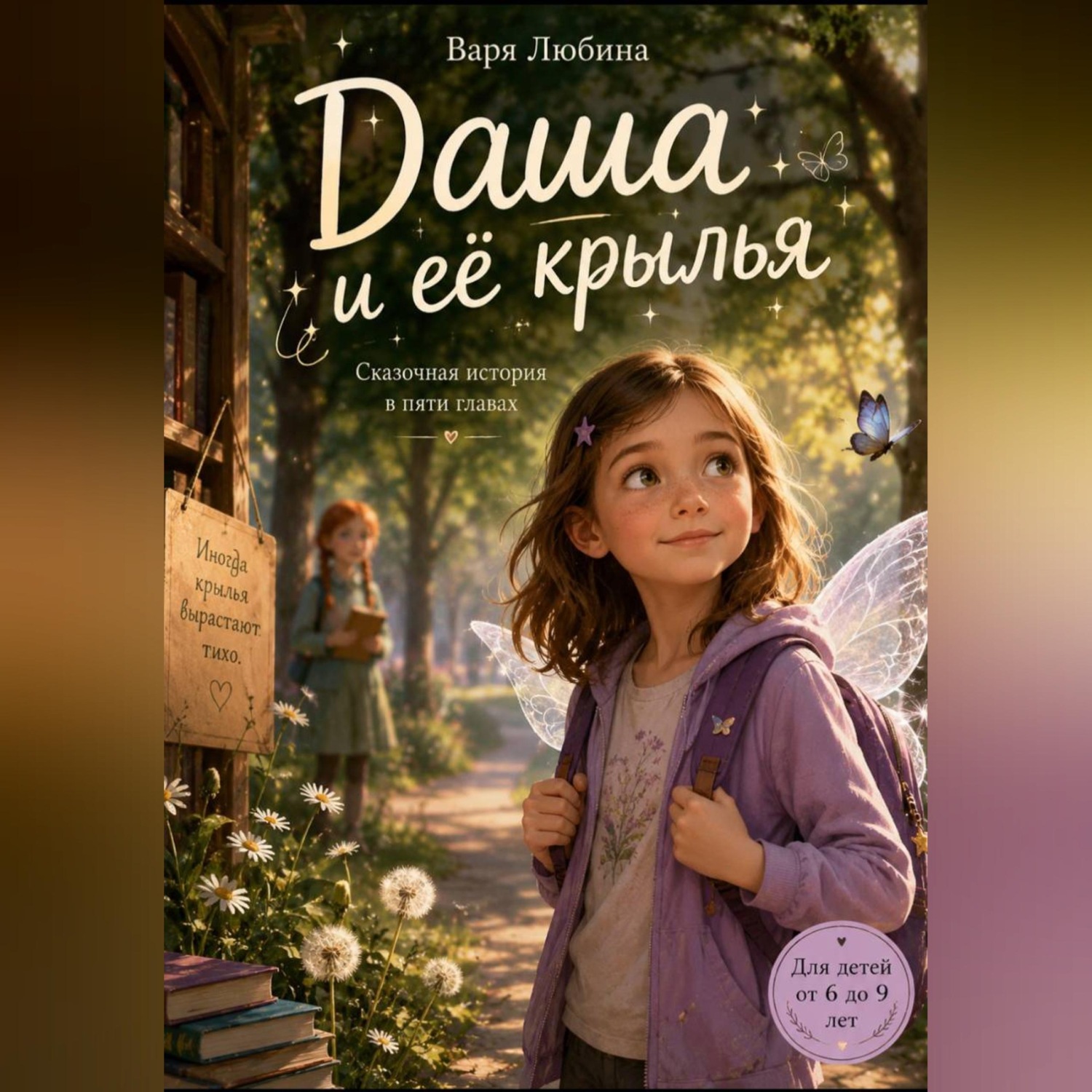 Обложка книги «Даша и её крылья»