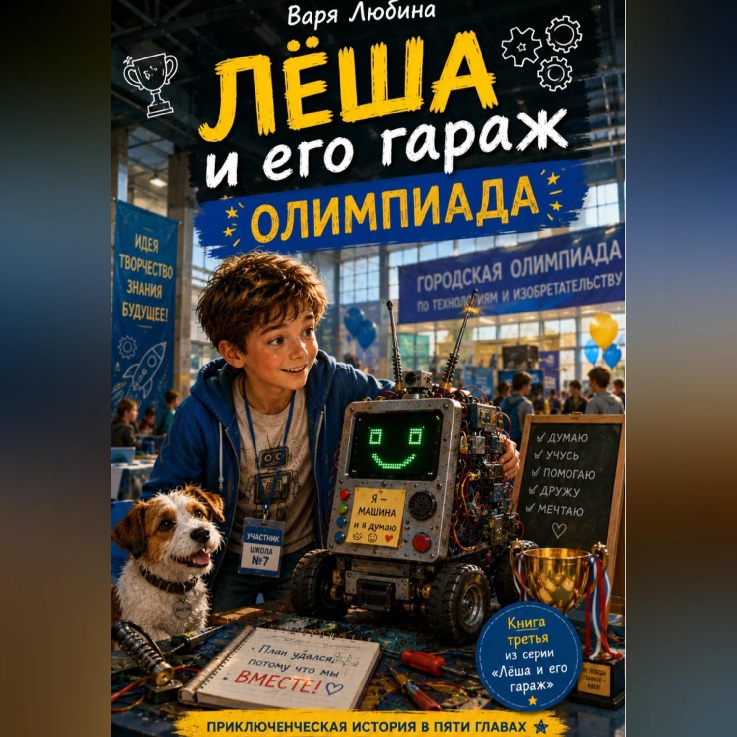 Обложка книги «Лёша и его гараж: Олимпиада»
