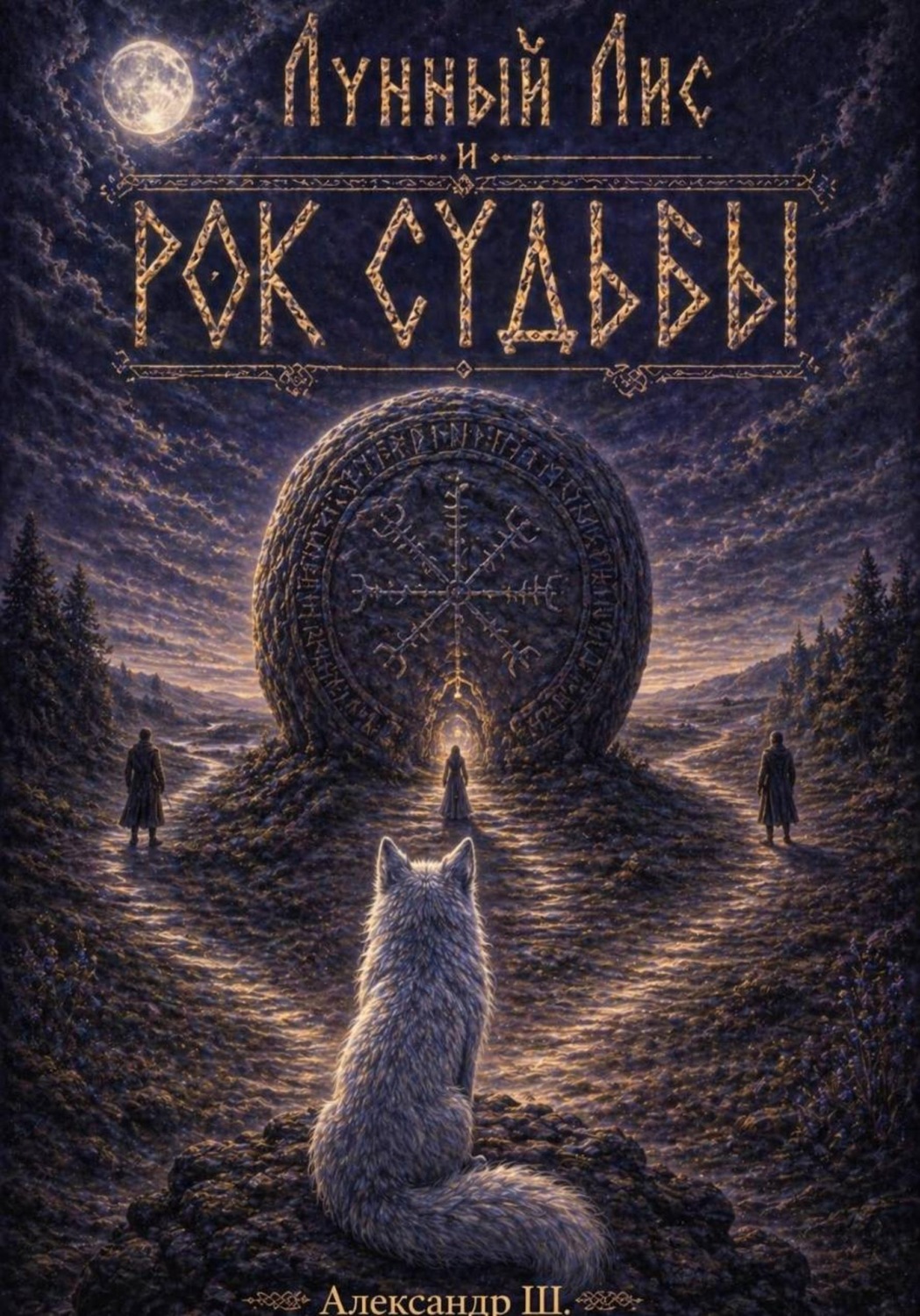Обложка книги «Лунный Лис и Рок Судьбы»