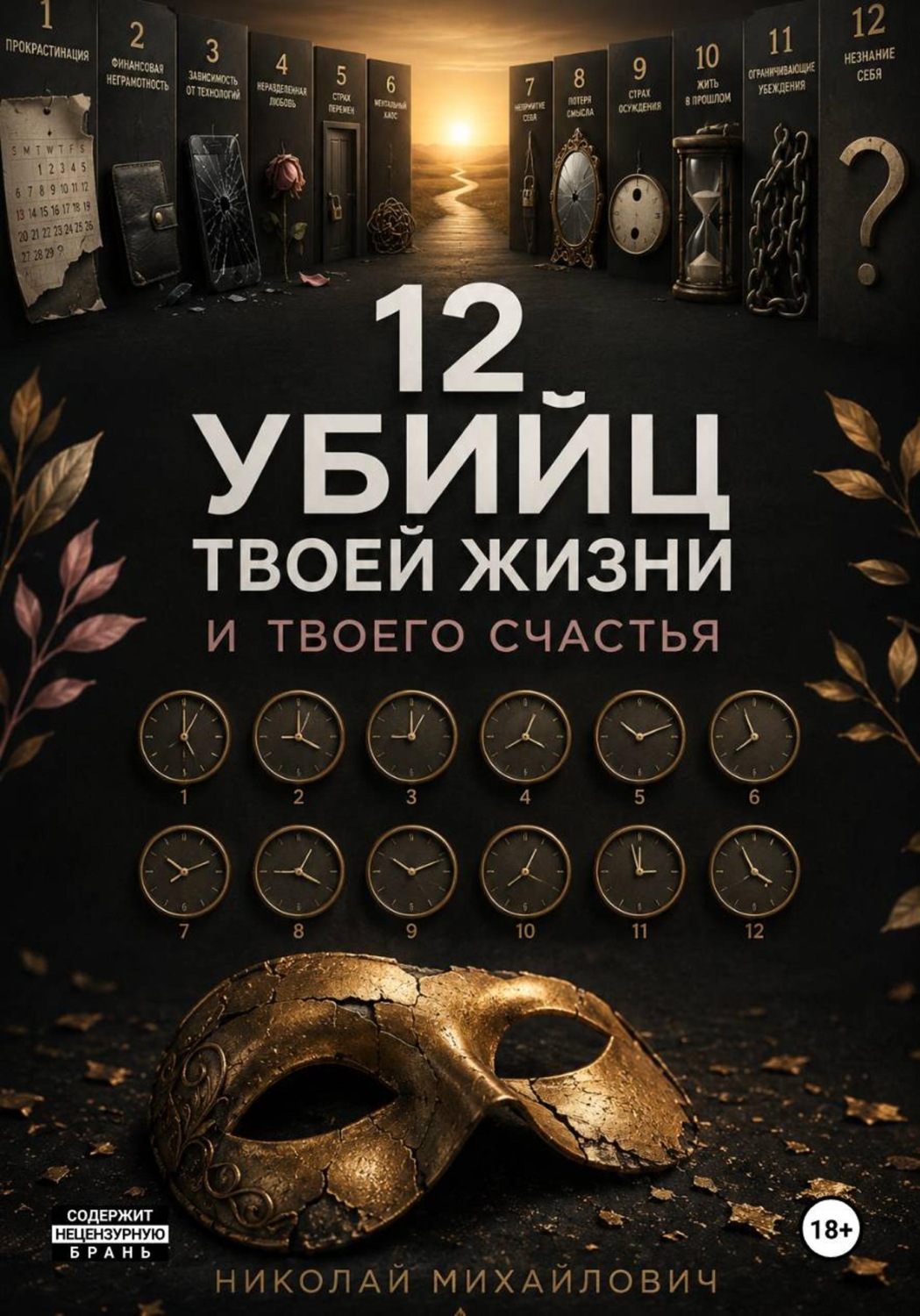 Обложка книги «12 Убийц твоей жизни и твоего счастья»
