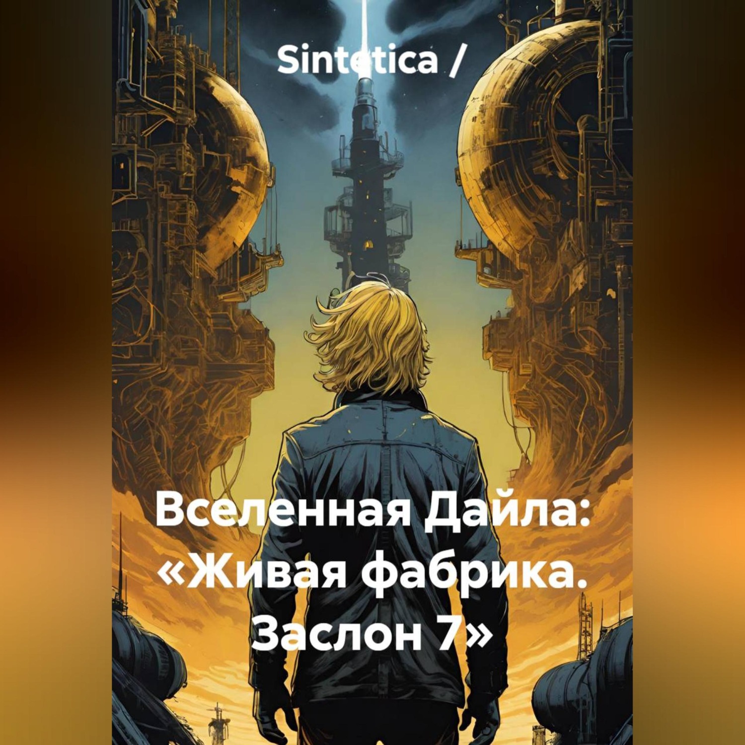 Обложка книги «Вселенная Дайла: «Живая фабрика. Заслон 7»»