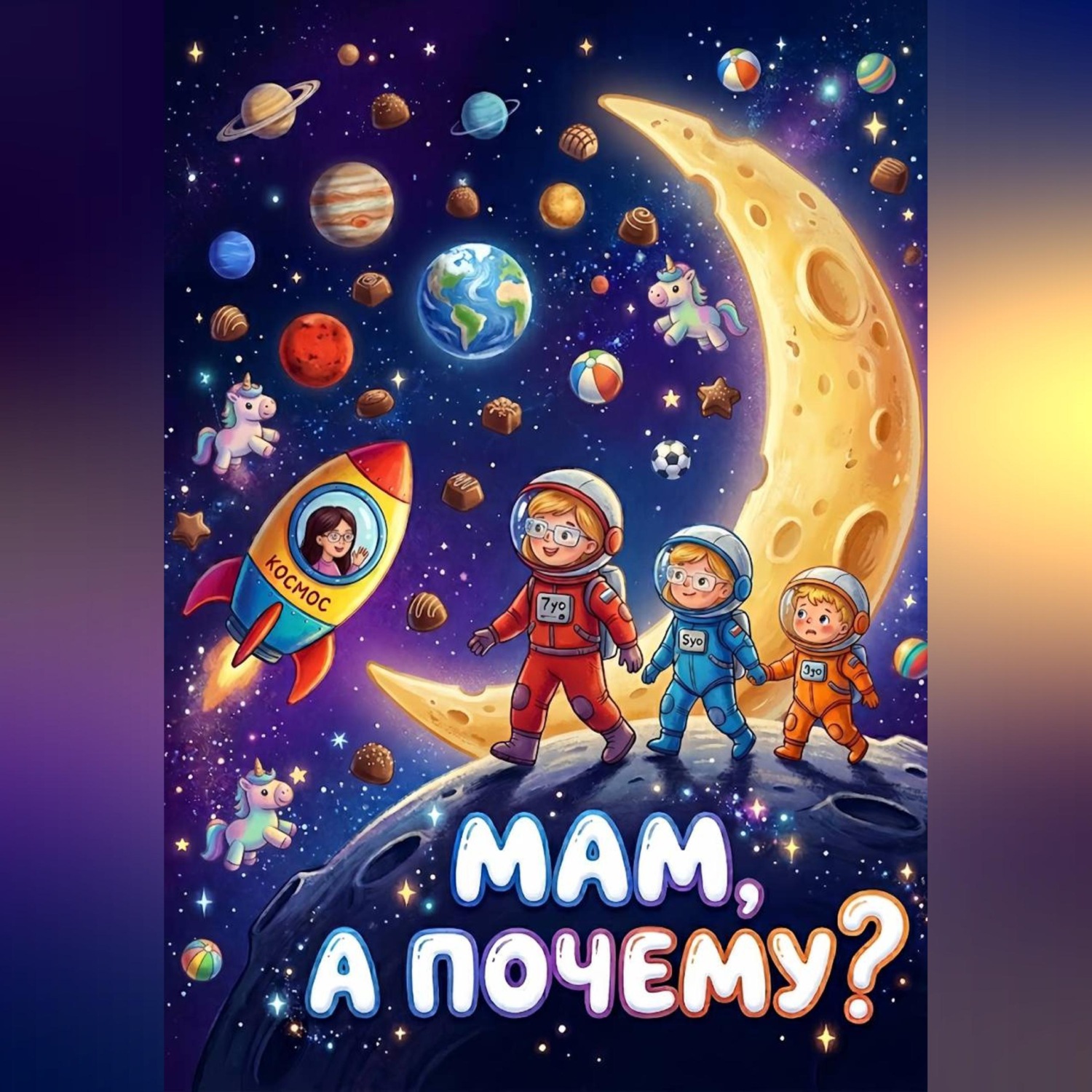 Обложка книги «Мам, а почему?»
