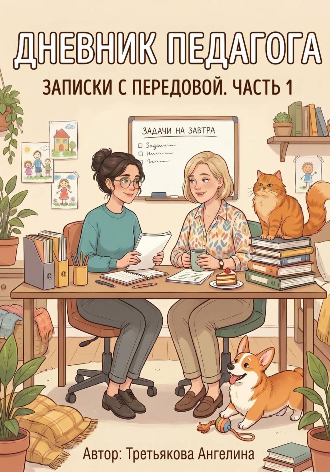 Обложка книги «Дневник педагога: записки с передовой. Часть 1»