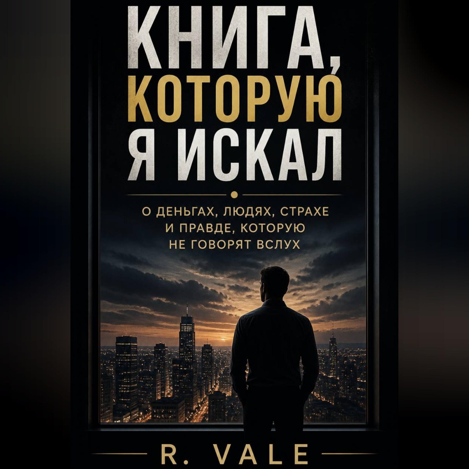 Обложка книги ««Книга, которую я искал» О деньгах, людях, страхе и правде, которую не говорят вслух»