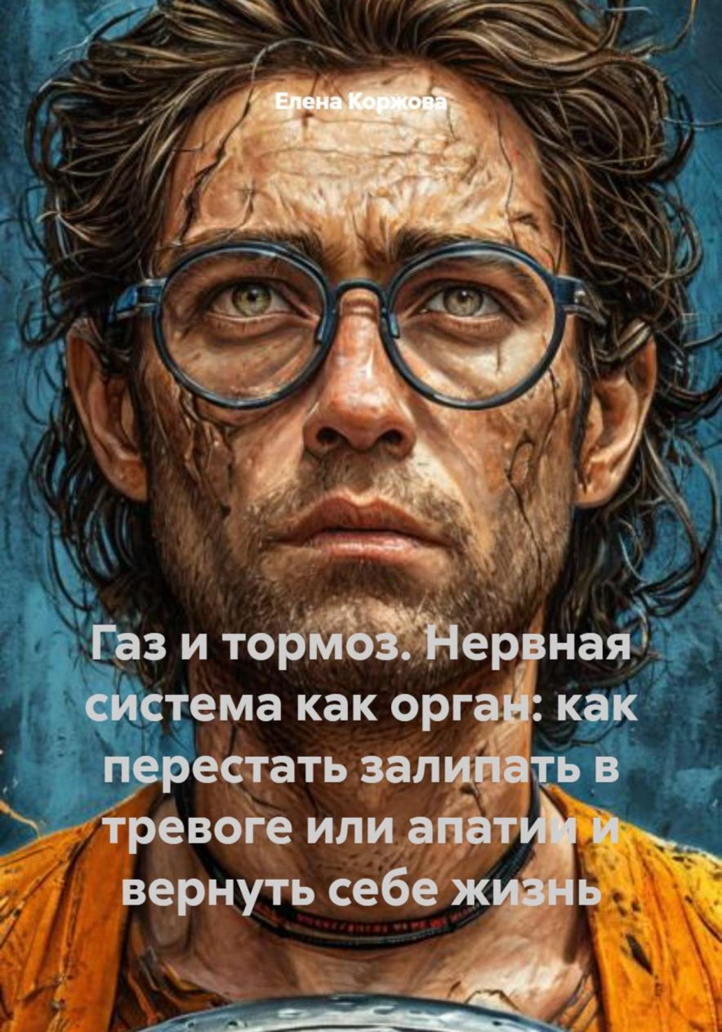 Обложка книги «Газ и тормоз. Нервная система как орган: как перестать залипать в тревоге или апатии и вернуть себе жизнь»
