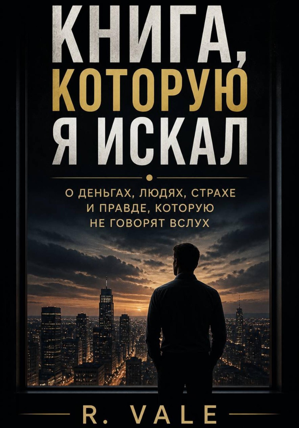 Обложка книги ««Книга, которую я искал» О деньгах, людях, страхе и правде, которую не говорят вслух»
