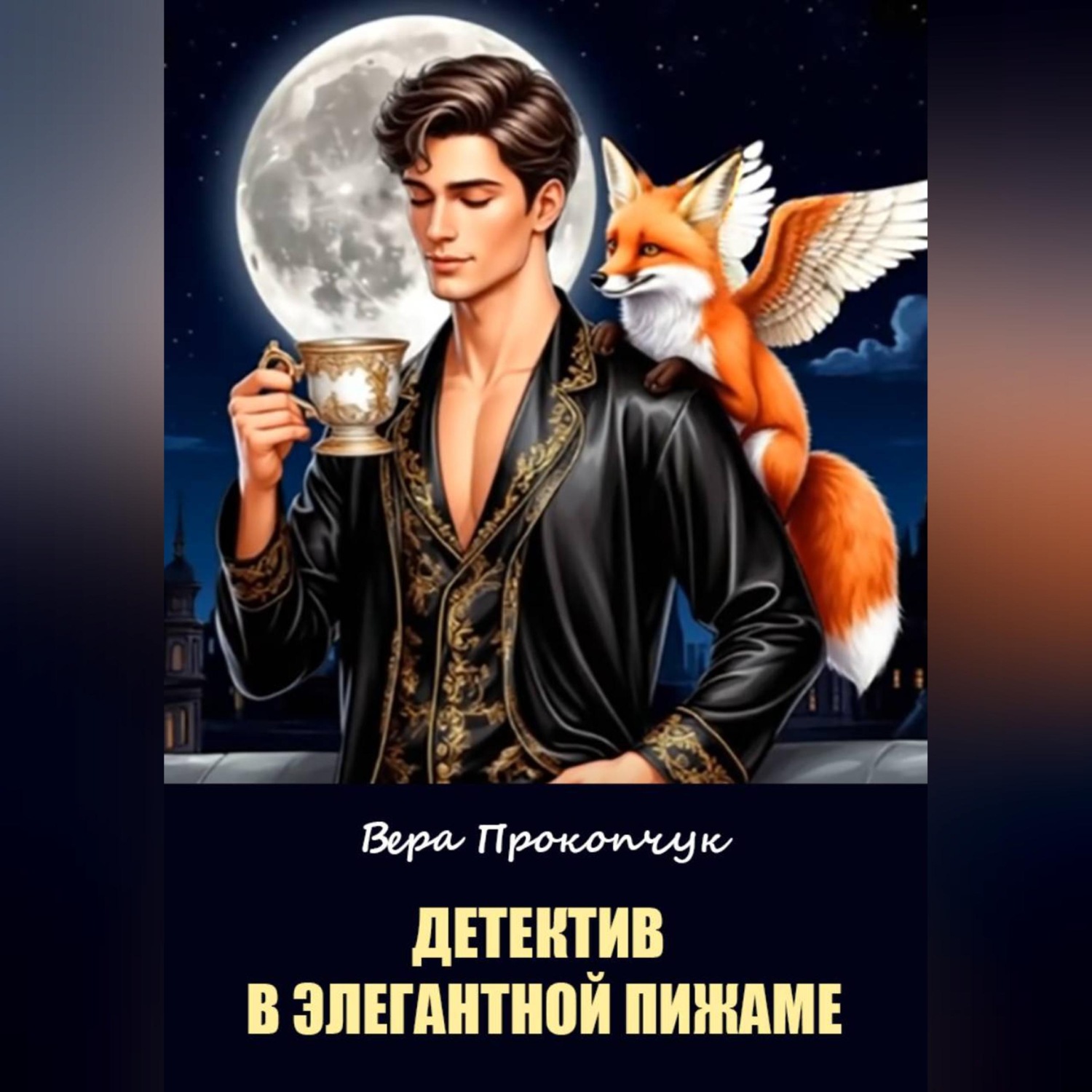 Обложка книги «Детектив в элегантной пижаме»