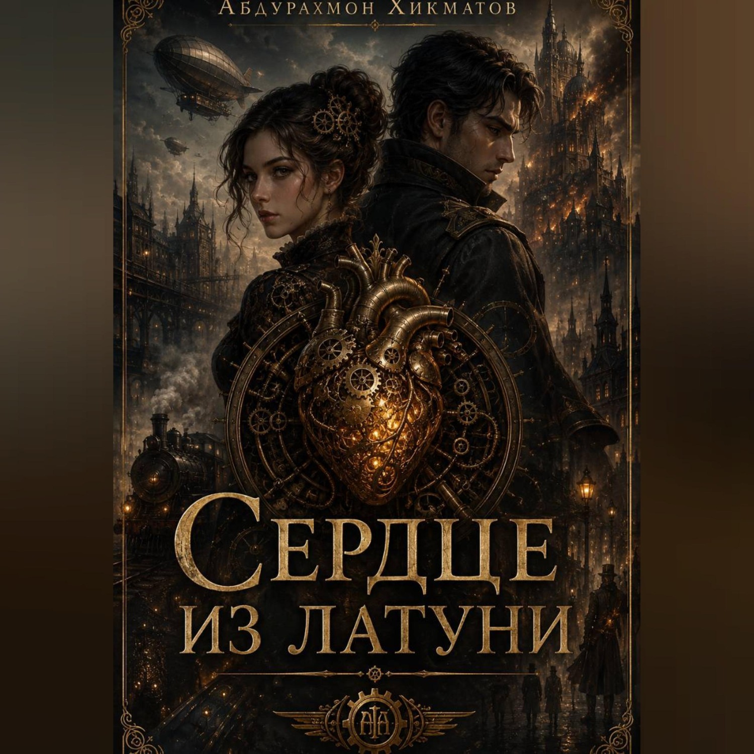 Обложка книги ««Сердце из латуни»»
